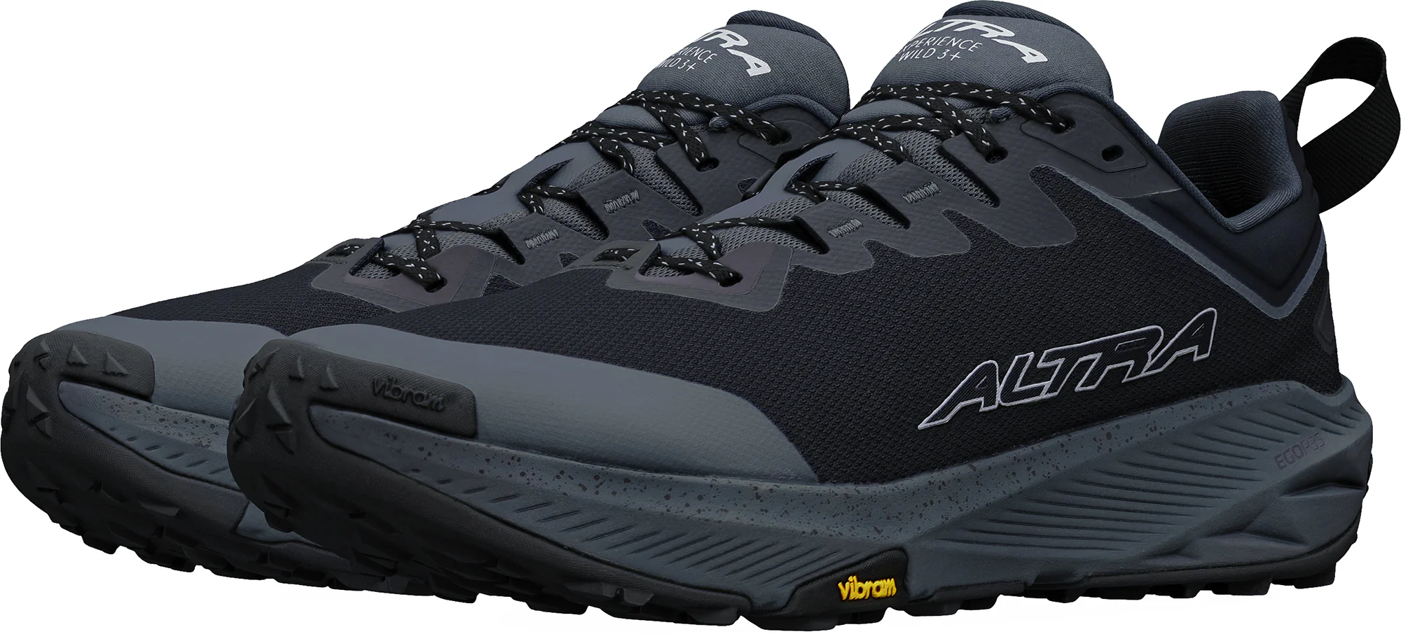 Altra Experience Wild 3+ Mens Trail Running Shoes - Black - Image 5