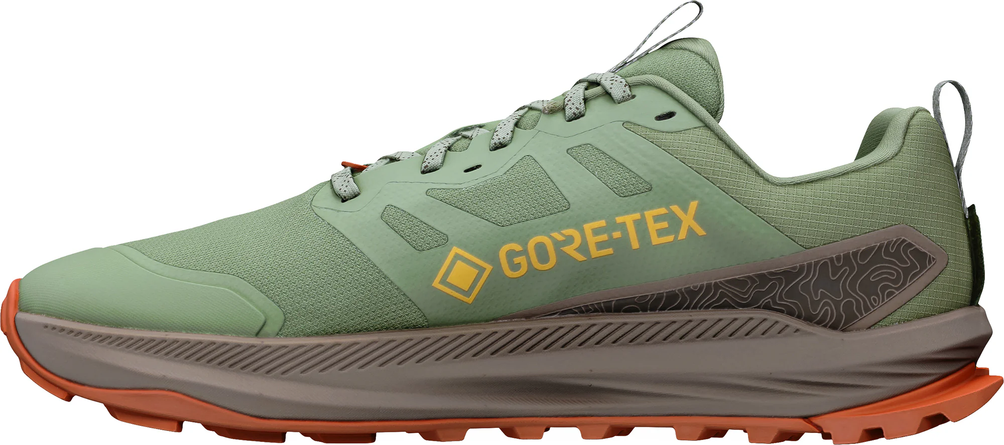 Altra Lone Peak 9+ GORE-TEX Mens Trail Running Shoes - Green - Image 3