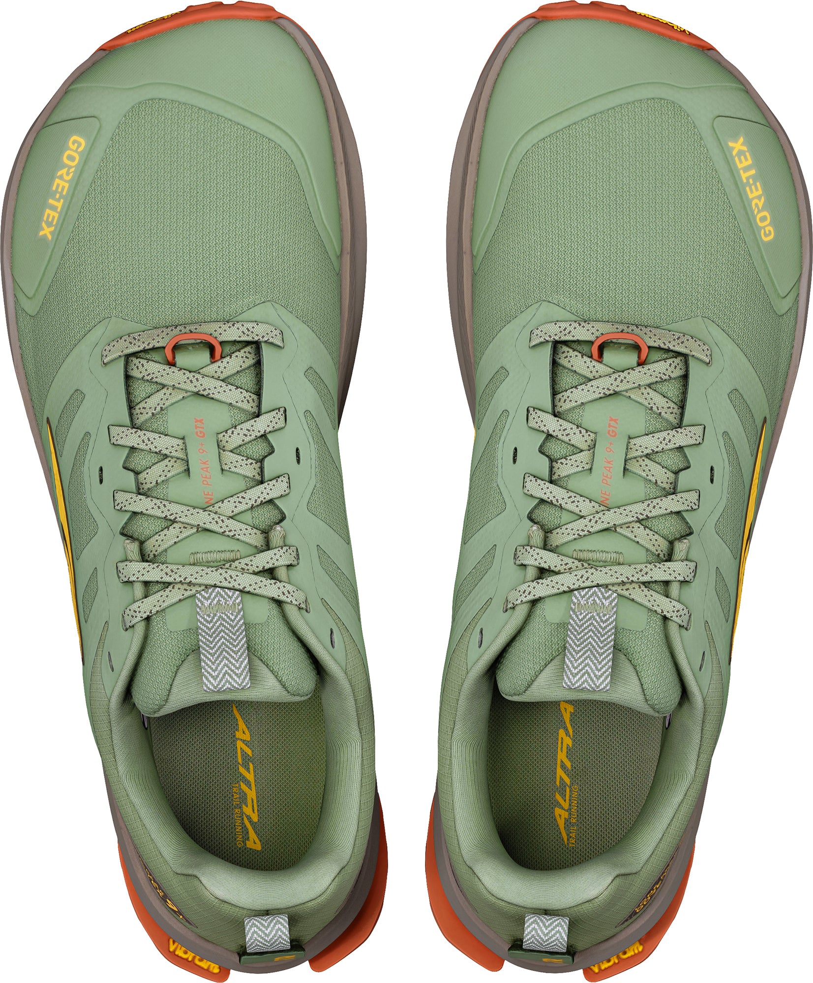 Altra Lone Peak 9+ GORE-TEX Mens Trail Running Shoes - Green - Image 4