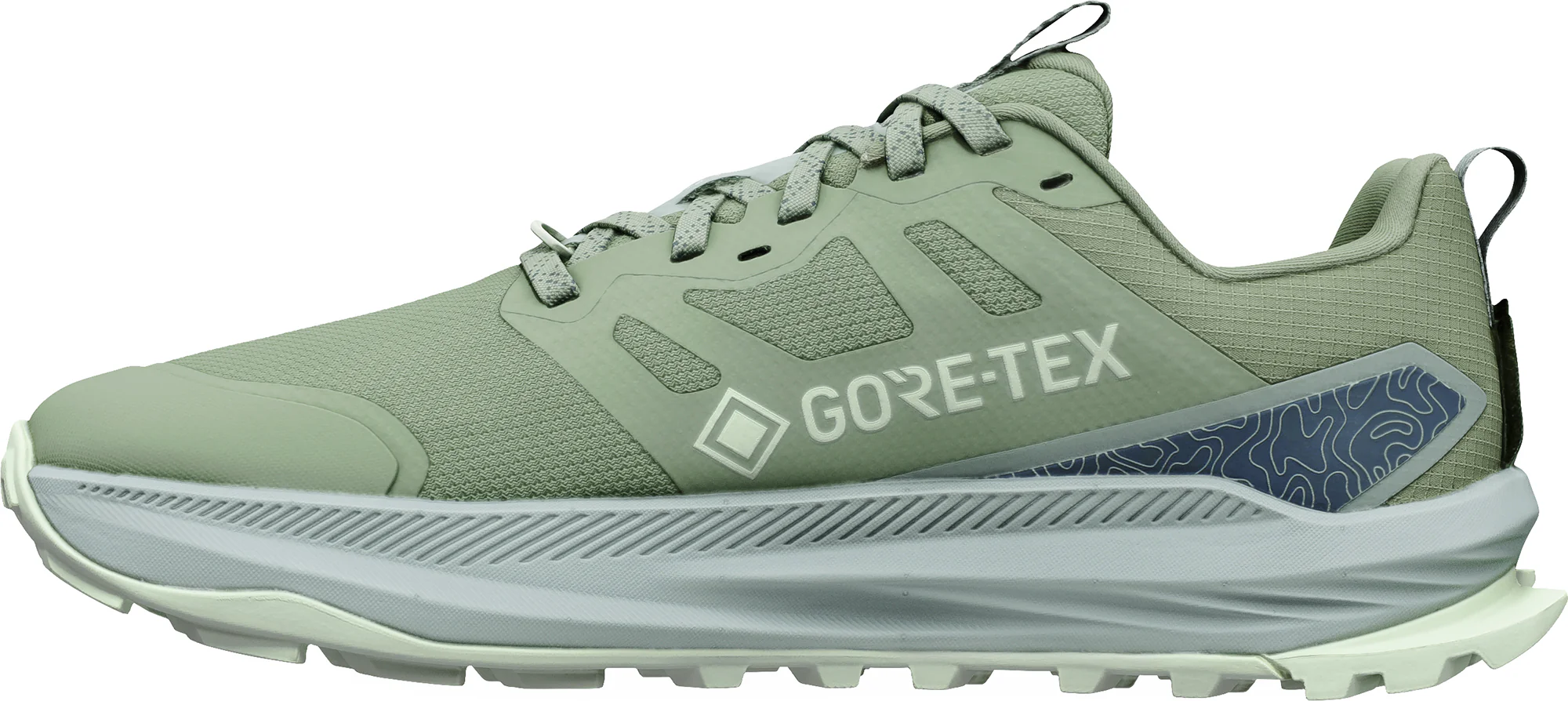 Altra Lone Peak 9+ GORE-TEX Womens Trail Running Shoes - Green - Image 3
