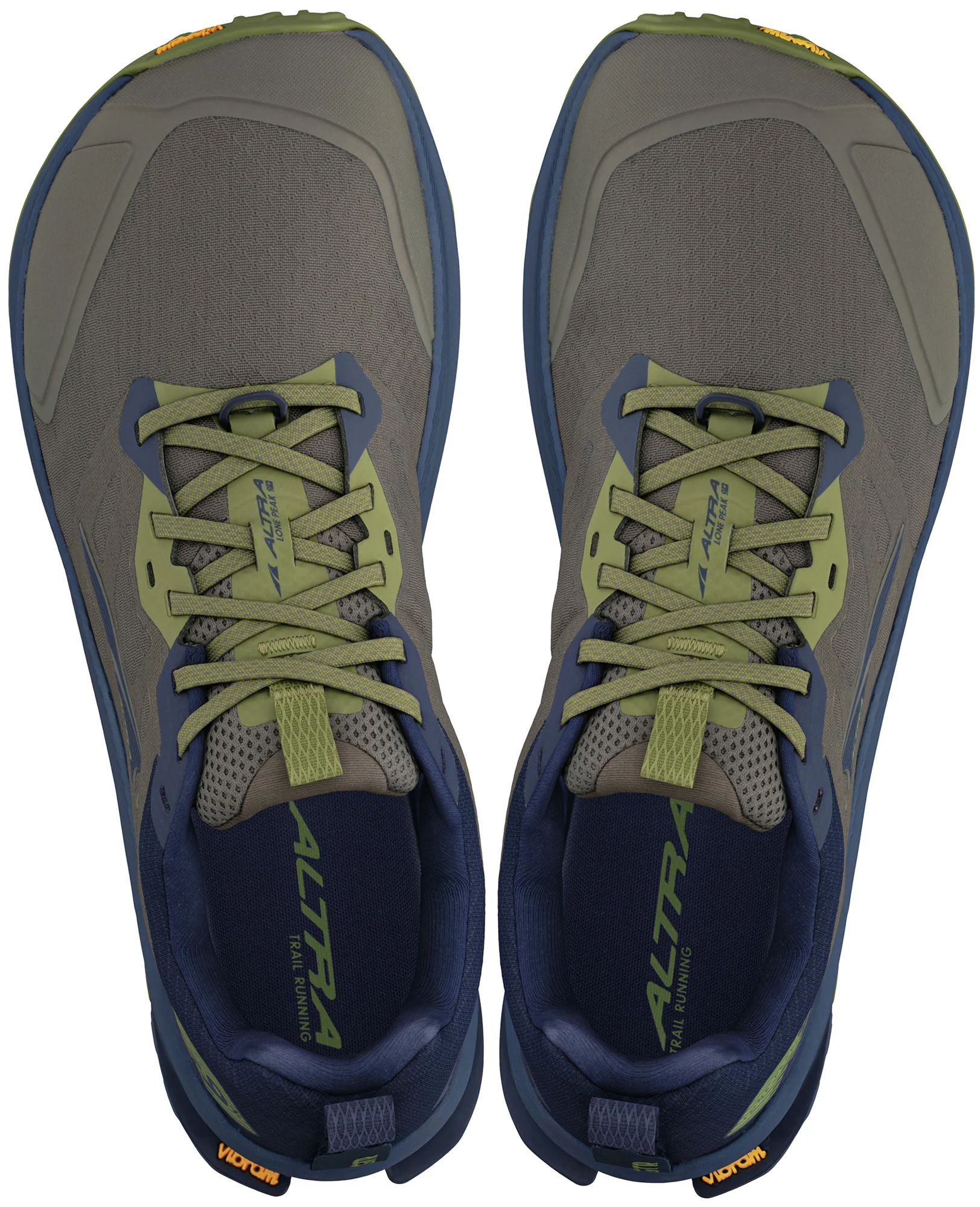Altra Lone Peak 9+ Mens Trail Running Shoes - Green - Image 4