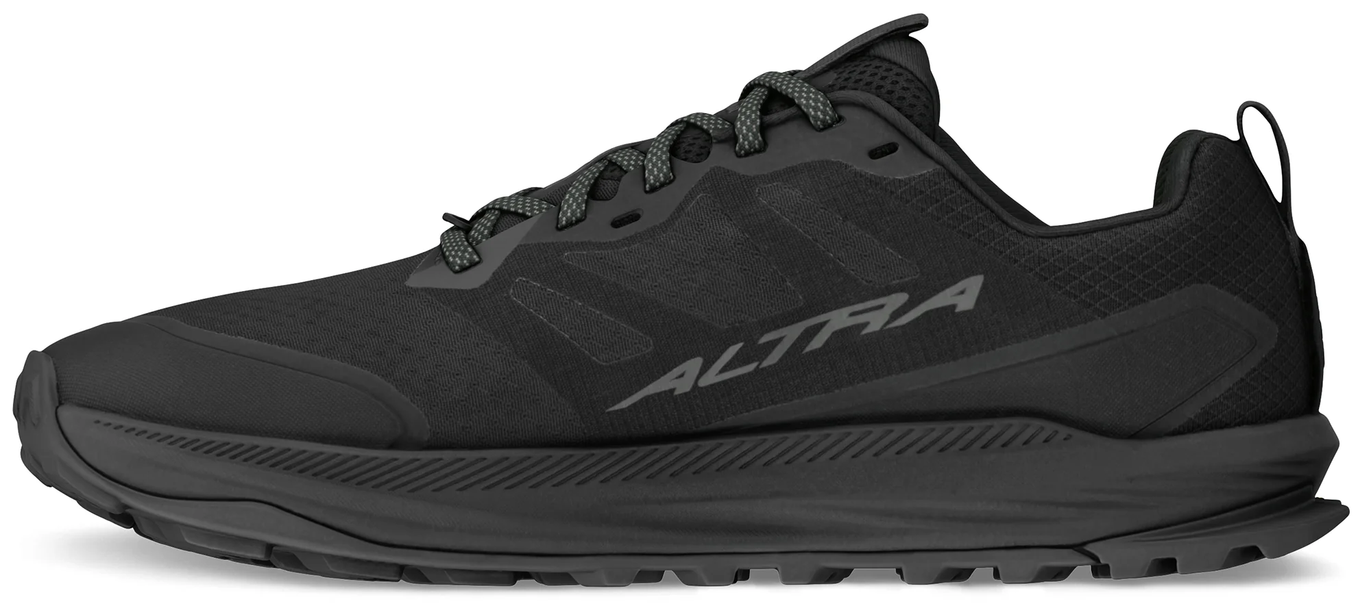 Altra Lone Peak 9+ WIDE FIT Mens Trail Running Shoes - Black - Image 3