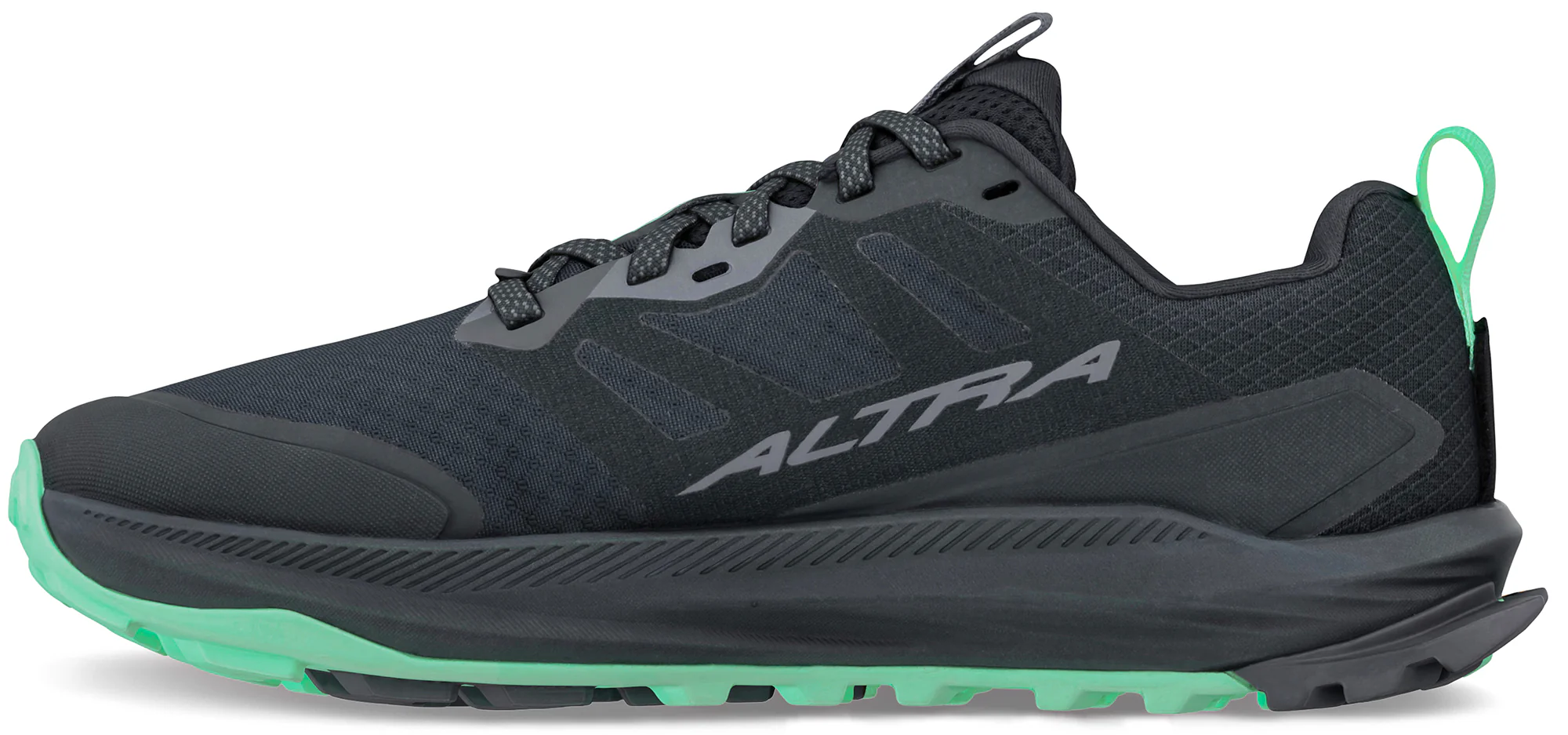 Altra Lone Peak 9+ Womens Trail Running Shoes - Black - Image 3