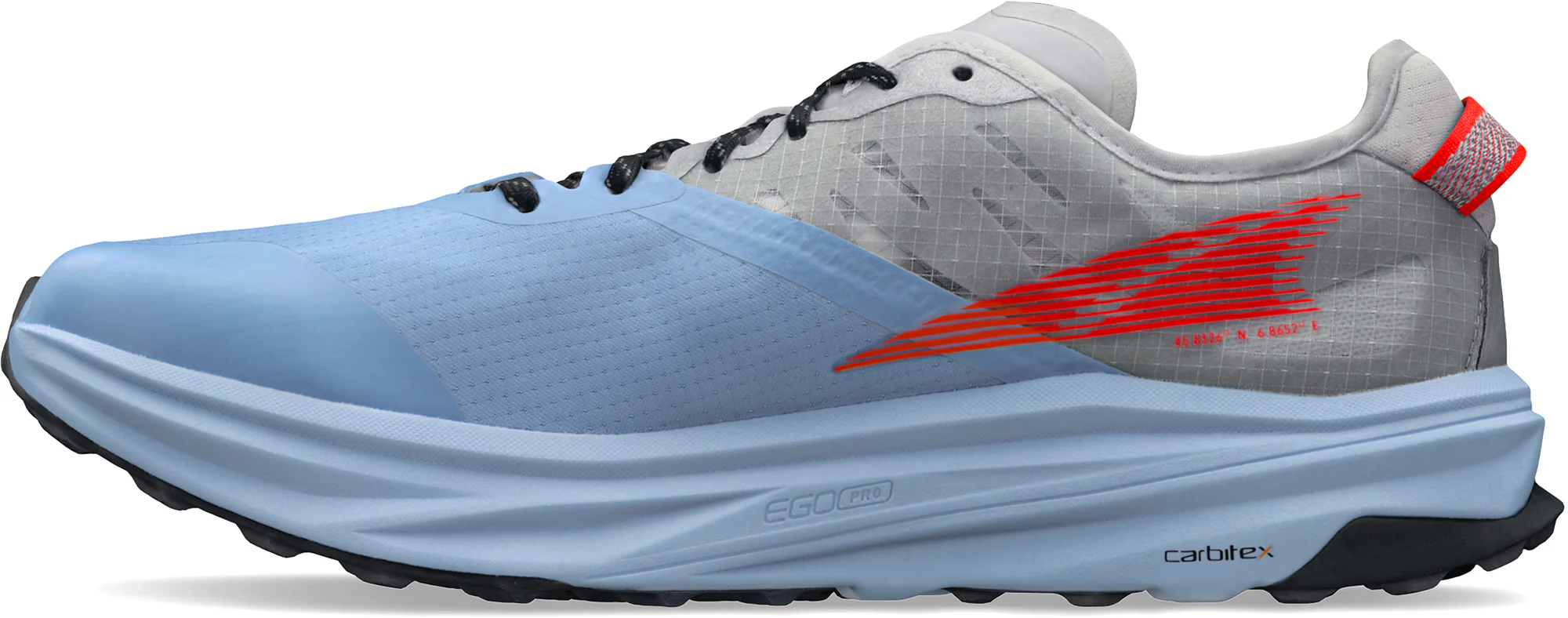 Altra Mont Blanc Carbon Womens Trail Running Shoes - Grey - Image 3