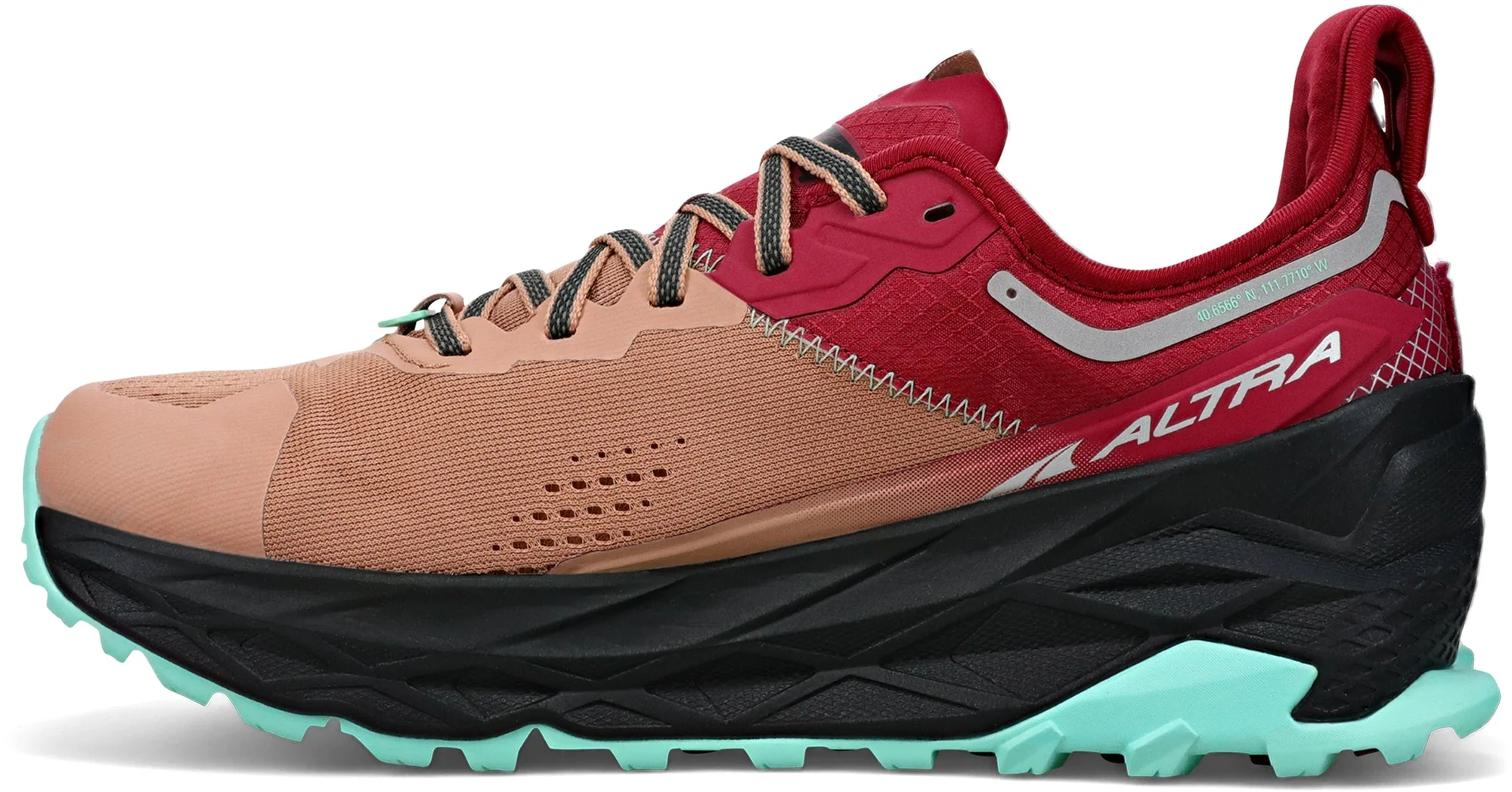 Altra Olympus 5 Womens Trail Running Shoes - Brown - Image 3