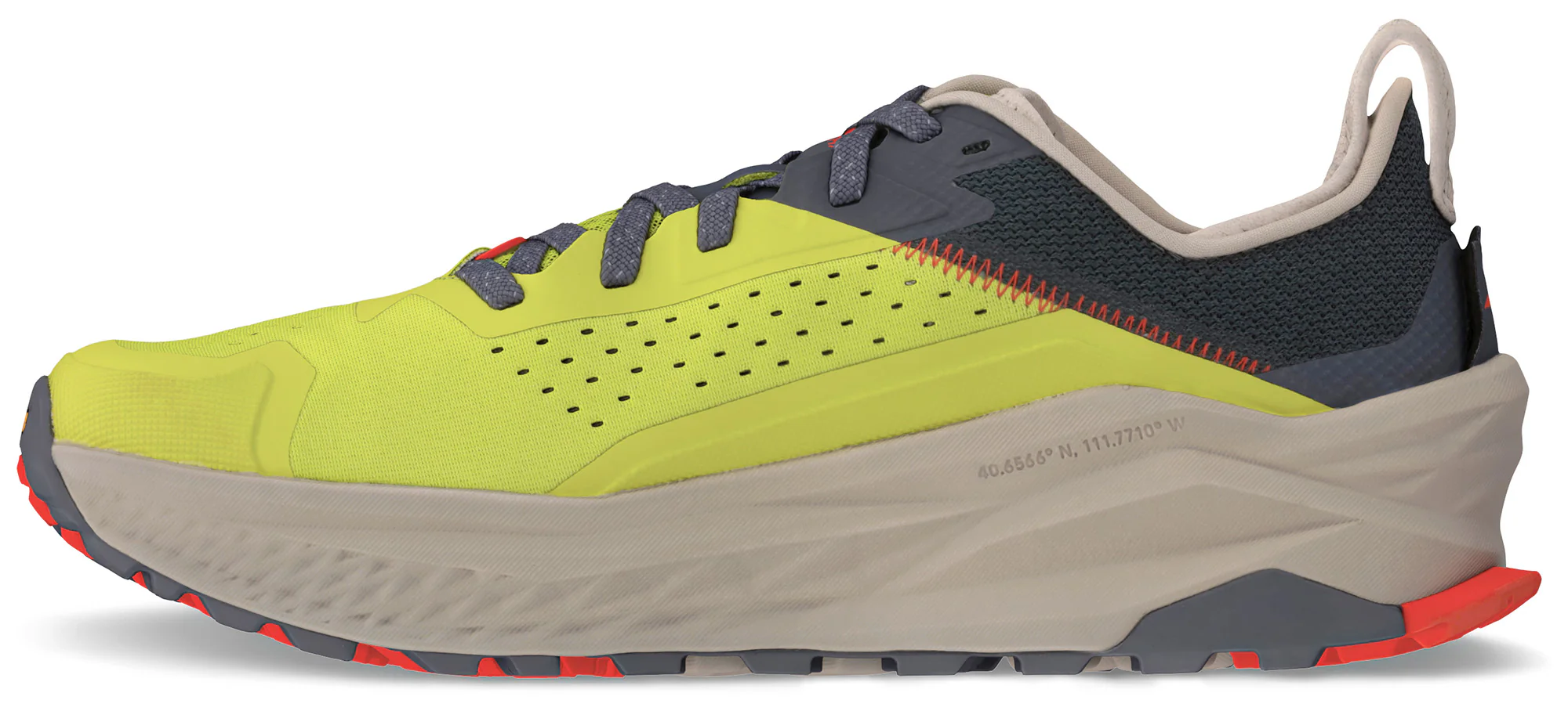 Altra Olympus 6 Mens Trail Running Shoes - Green - Image 3