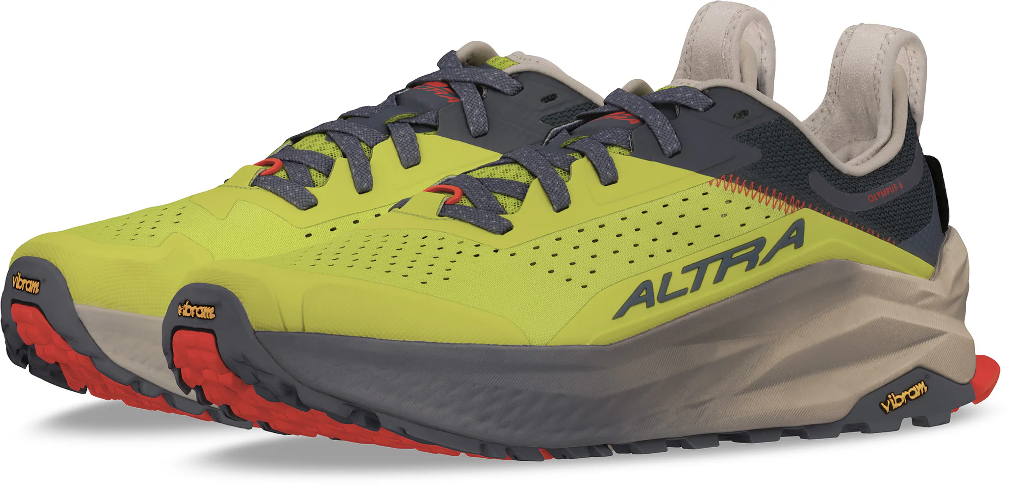 Altra Olympus 6 Mens Trail Running Shoes - Green - Image 5