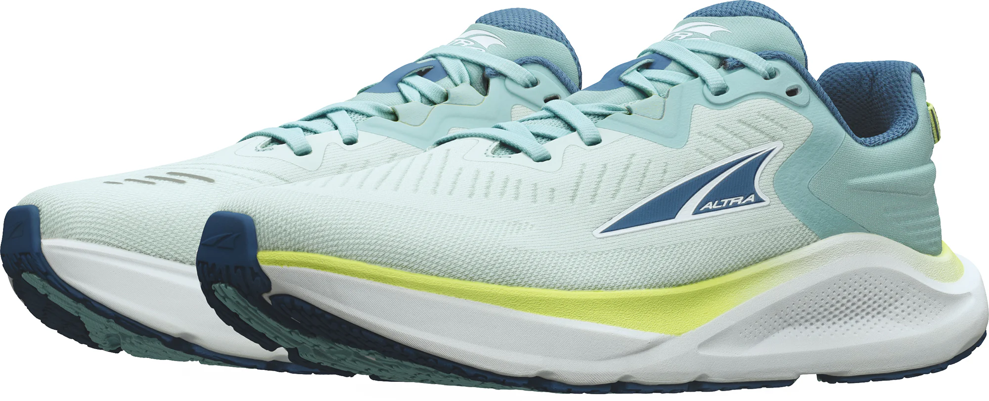 Altra Paradigm 8 Womens Running Shoes - Green - Image 5