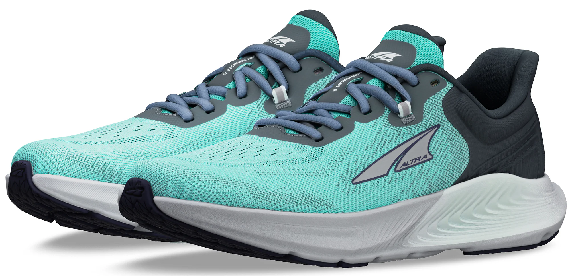 Altra Provision 8 Womens Running Shoes - Green - Image 5
