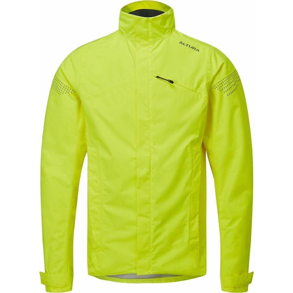 Altura Nevis Nightvision Waterproof Mens Cycling Jacket - Yellow - Image 4