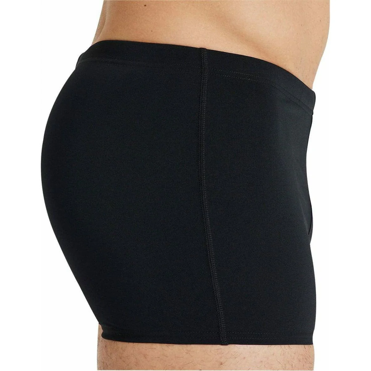 Arena Solid Mens Swim Shorts - Black - Image 3