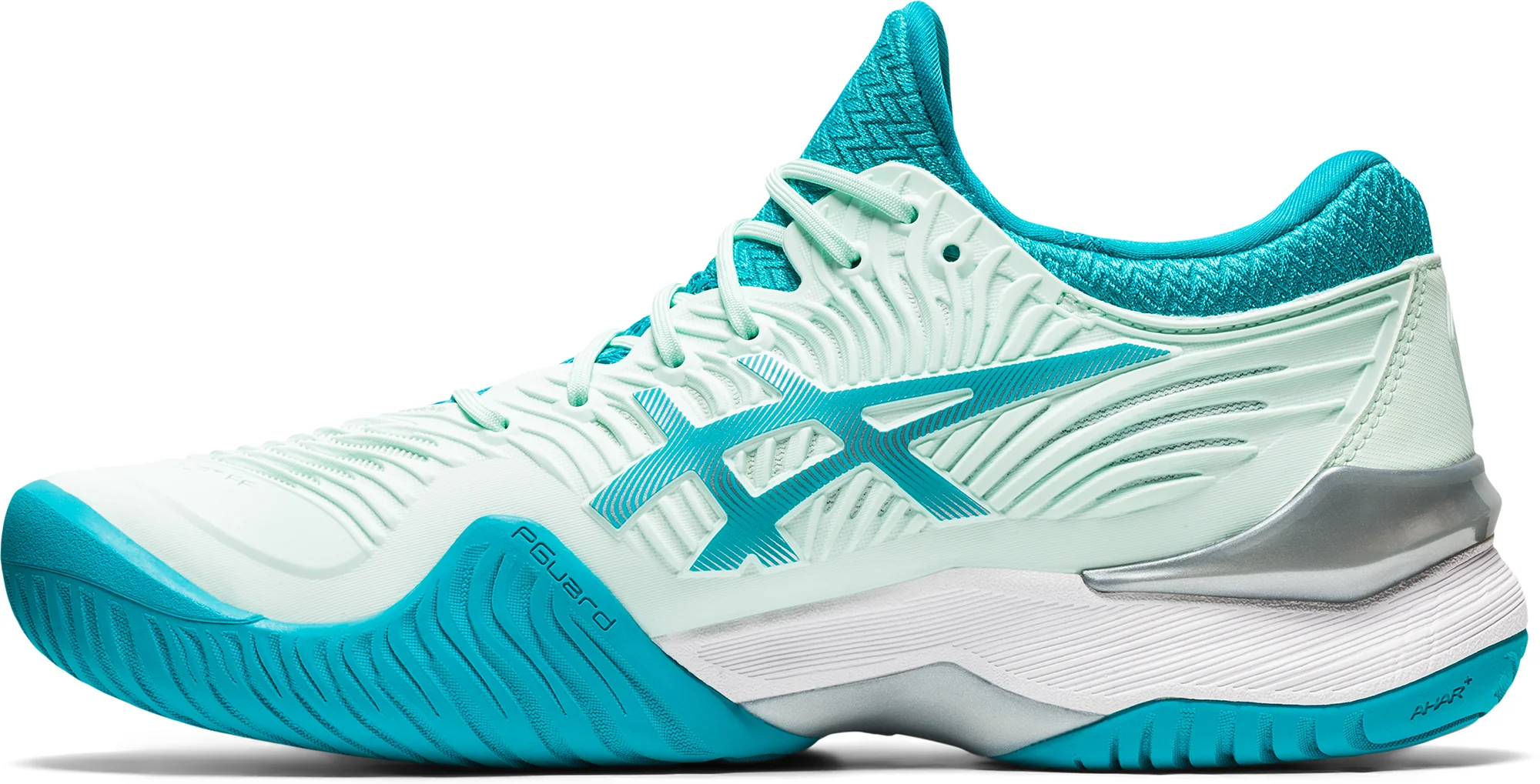 Asics Court FF 2 Womens Tennis Shoes - Green - Image 3