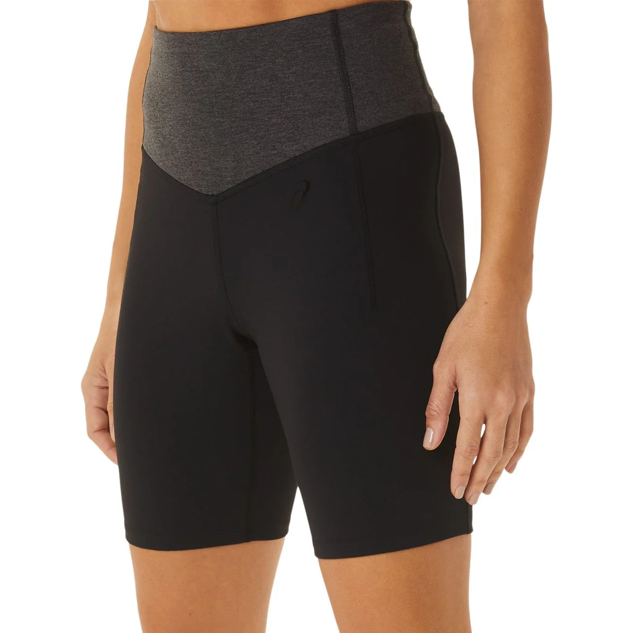Asics Flexform Colour Block Womens Running Bike Short Tights - Black - Image 3