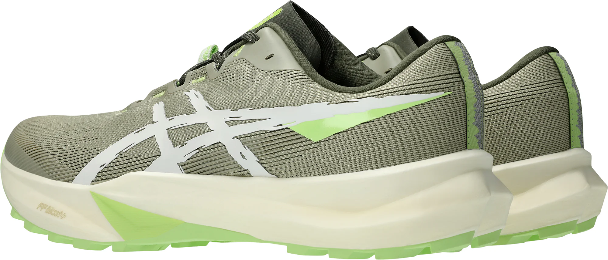 Asics Fuji Lite 6 Mens Trail Running Shoes - Green - Image 5