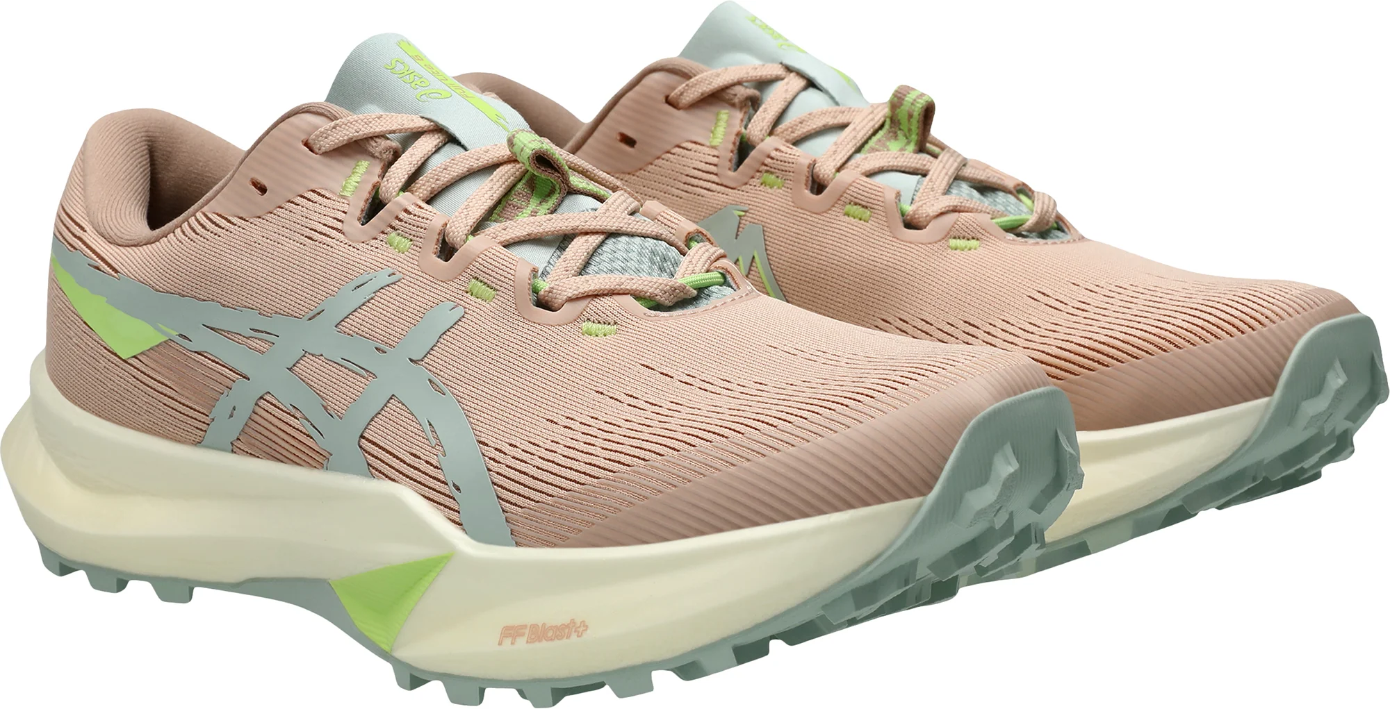 Asics Fuji Lite 6 Womens Trail Running Shoes - Pink - Image 6