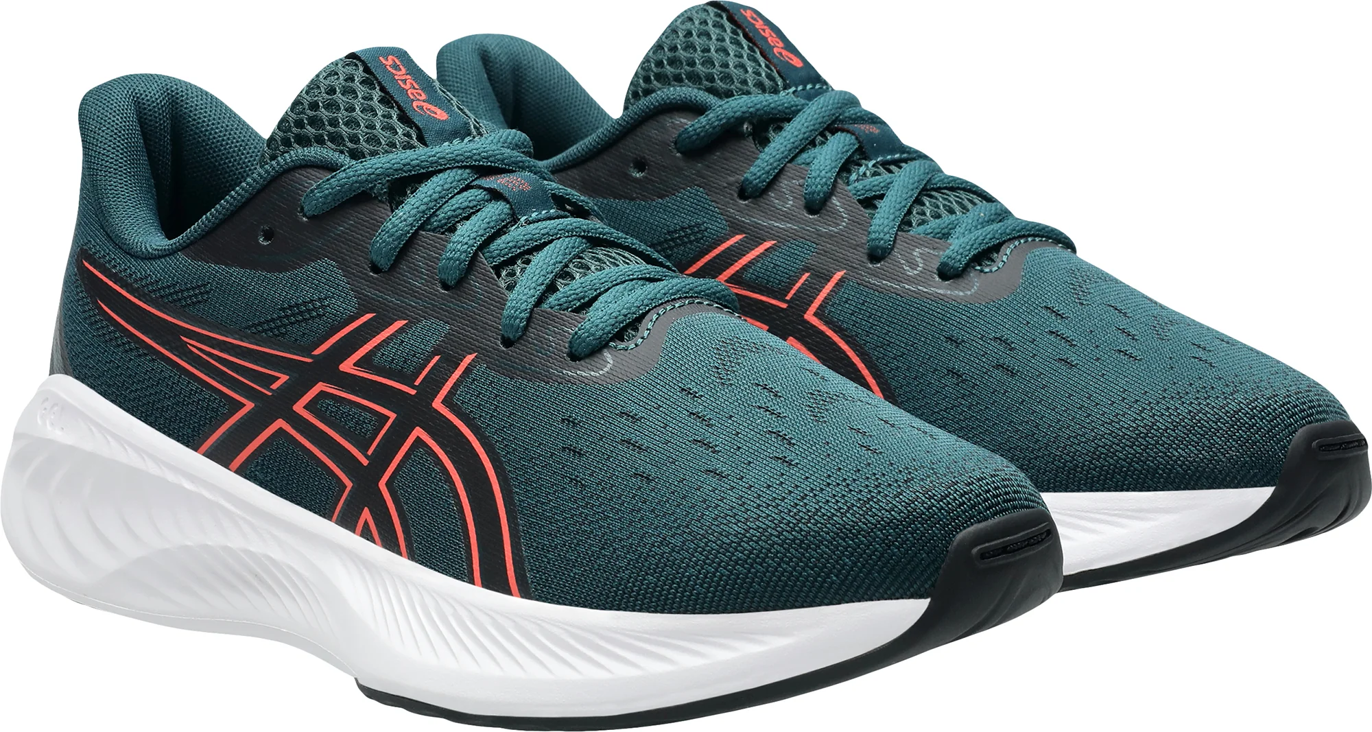 Asics Gel Cumulus 26 GS Junior Running Shoes - Green - Image 6