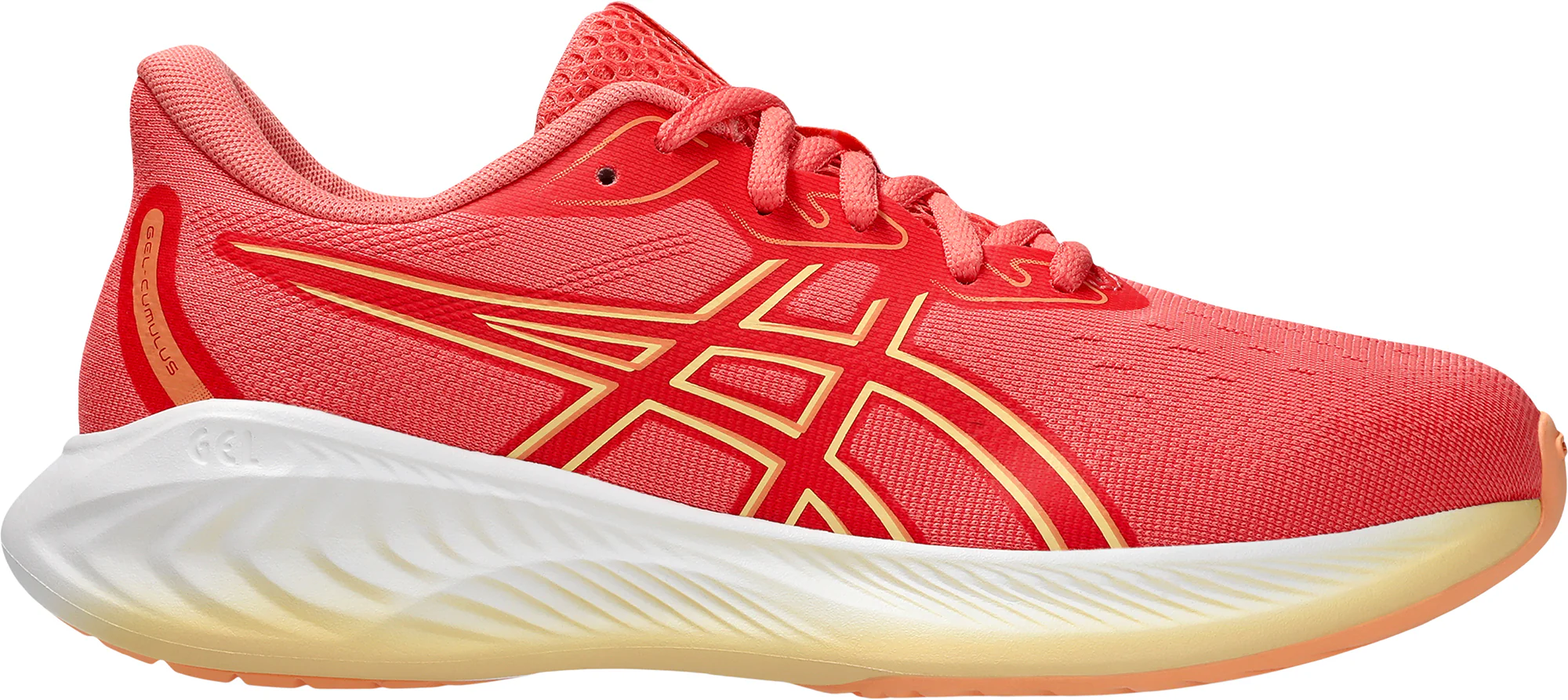 Asics Gel Cumulus 26 GS Junior Running Shoes - Orange