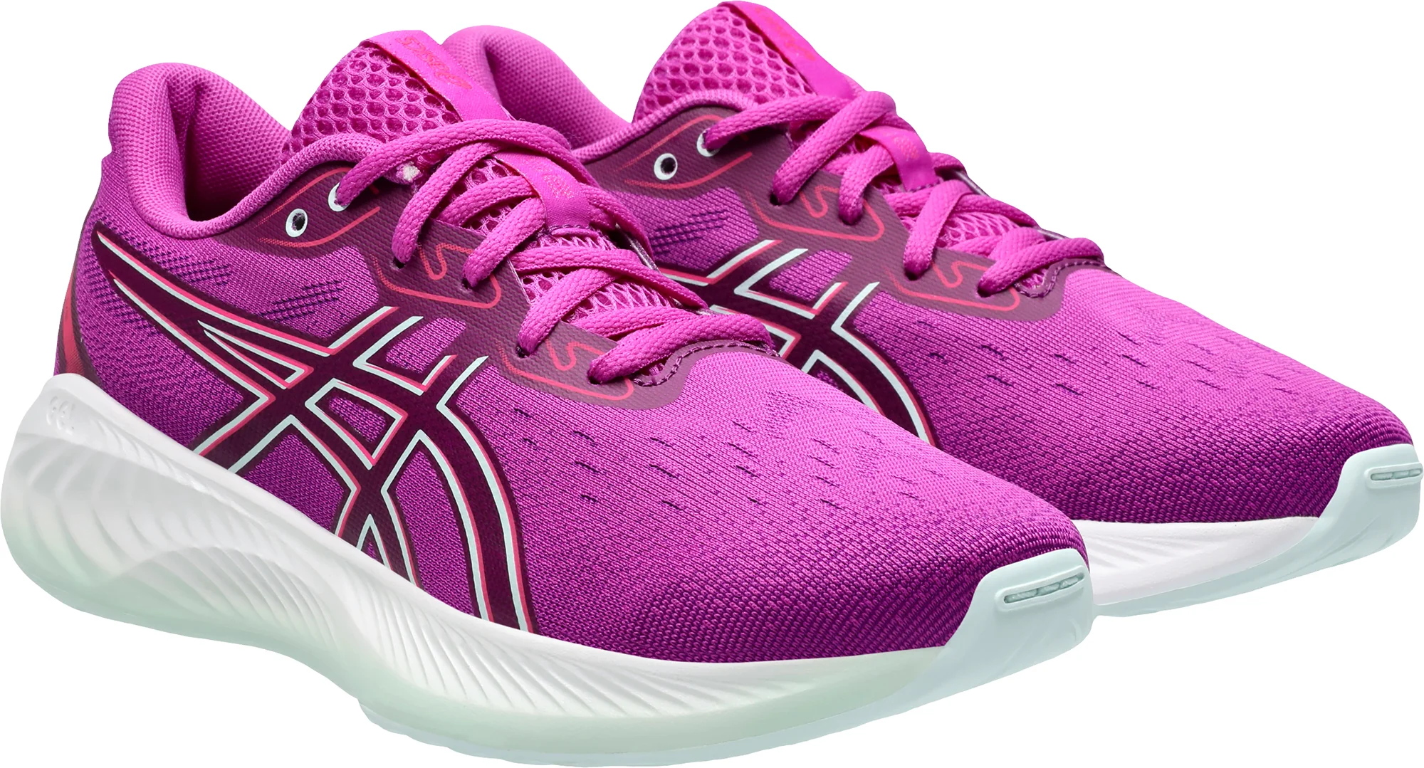 Asics Gel Cumulus 26 GS Junior Running Shoes - Pink - Image 6