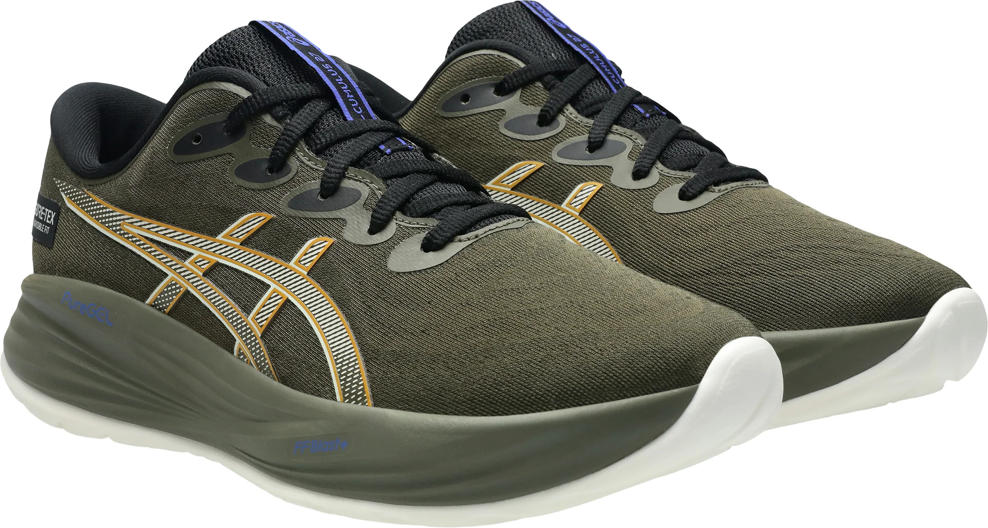 Asics Gel Cumulus 27 GORE-TEX Mens Running Shoes - Green - Image 6