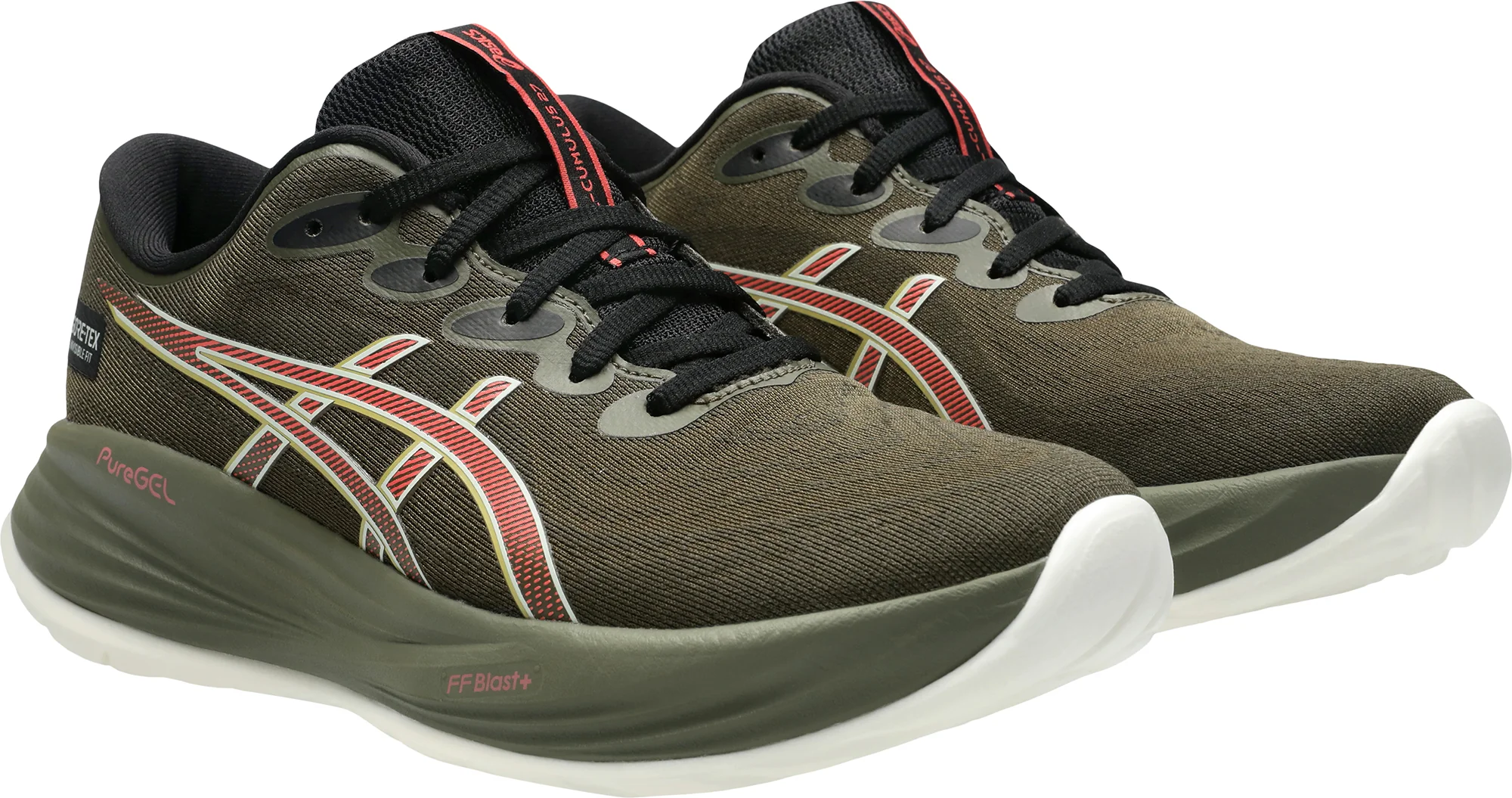 Asics Gel Cumulus 27 GORE-TEX Womens Running Shoes - Green - Image 6