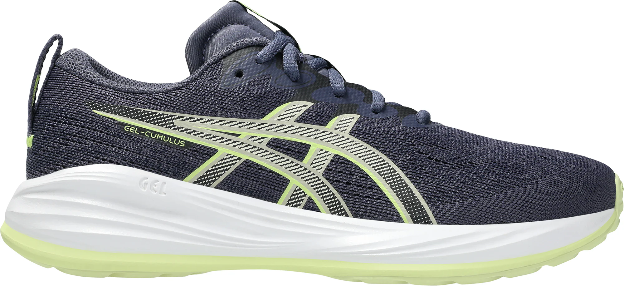Asics Gel Cumulus 27 GS Junior Running Shoes - Grey