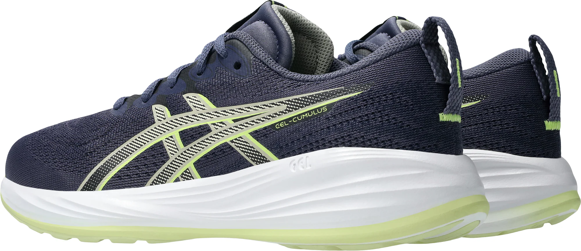 Asics Gel Cumulus 27 GS Junior Running Shoes - Grey - Image 5