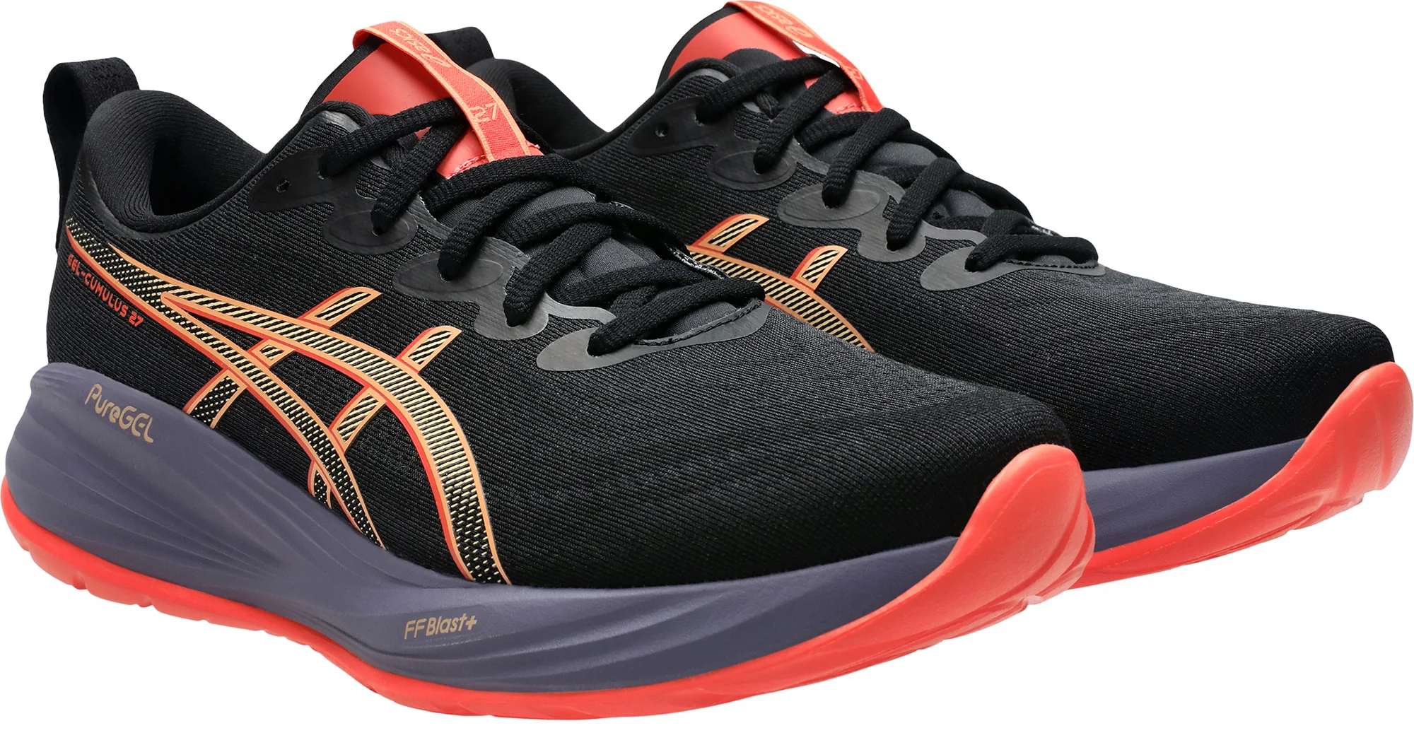 Asics Gel Cumulus 27 Mens Running Shoes - Black - Image 6