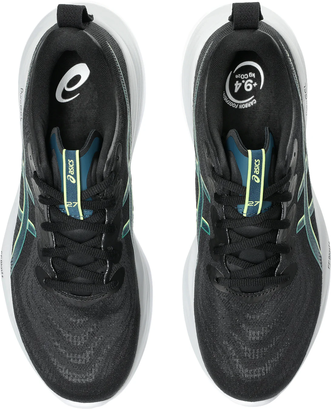 Asics Gel Cumulus 27 Mens Running Shoes - Black - Image 4