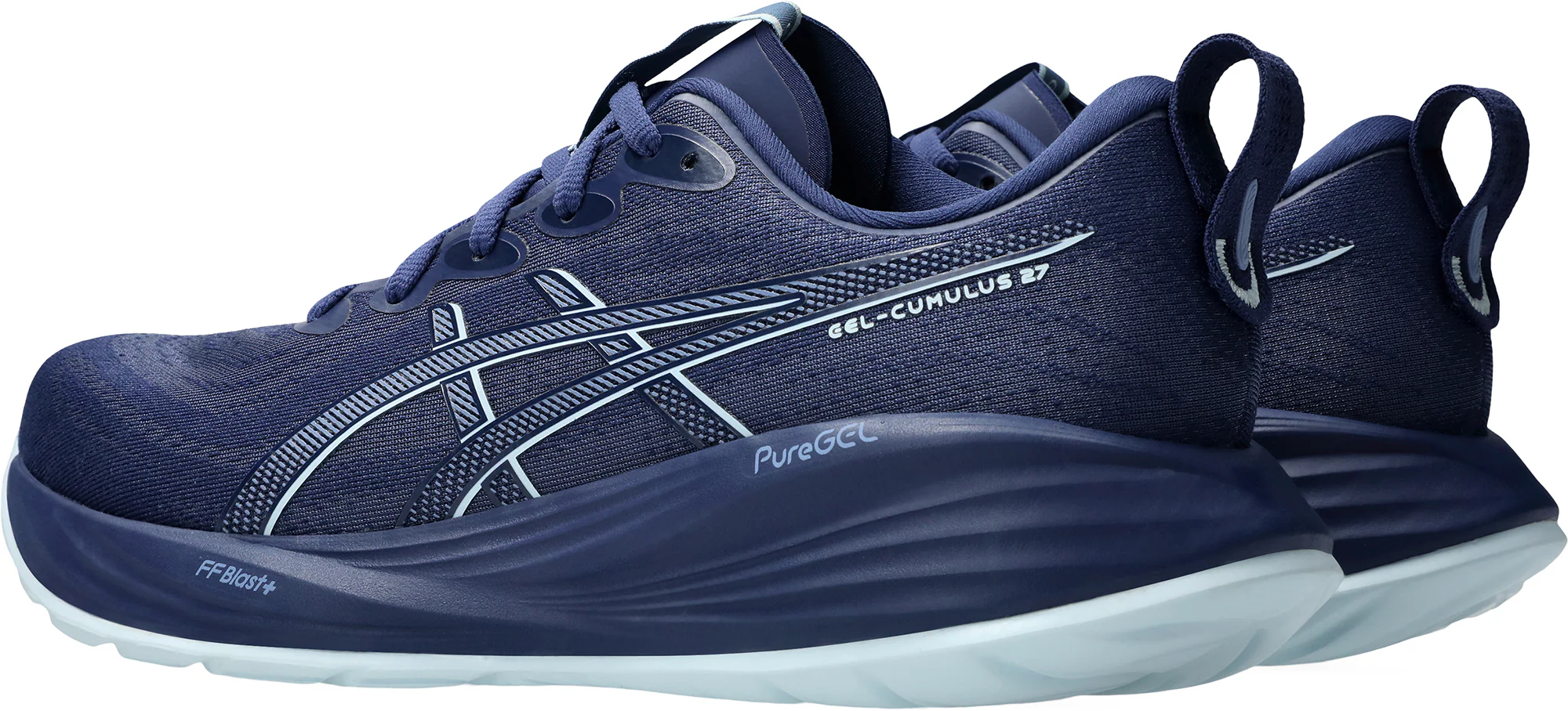 Asics Gel Cumulus 27 Mens Running Shoes - Blue - Image 5