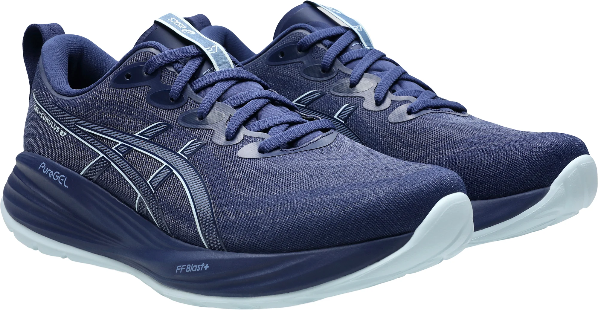 Asics Gel Cumulus 27 Mens Running Shoes - Blue - Image 6