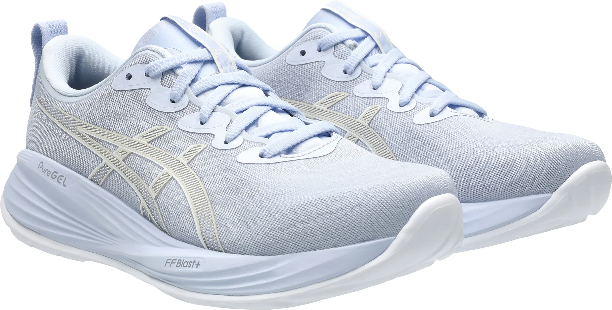 Asics Gel Cumulus 27 Womens Running Shoes - Blue - Image 6