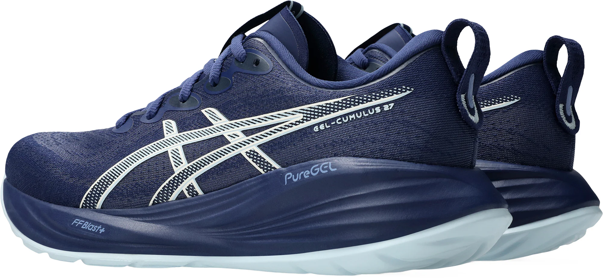 Asics Gel Cumulus 27 Womens Running Shoes - Blue - Image 5