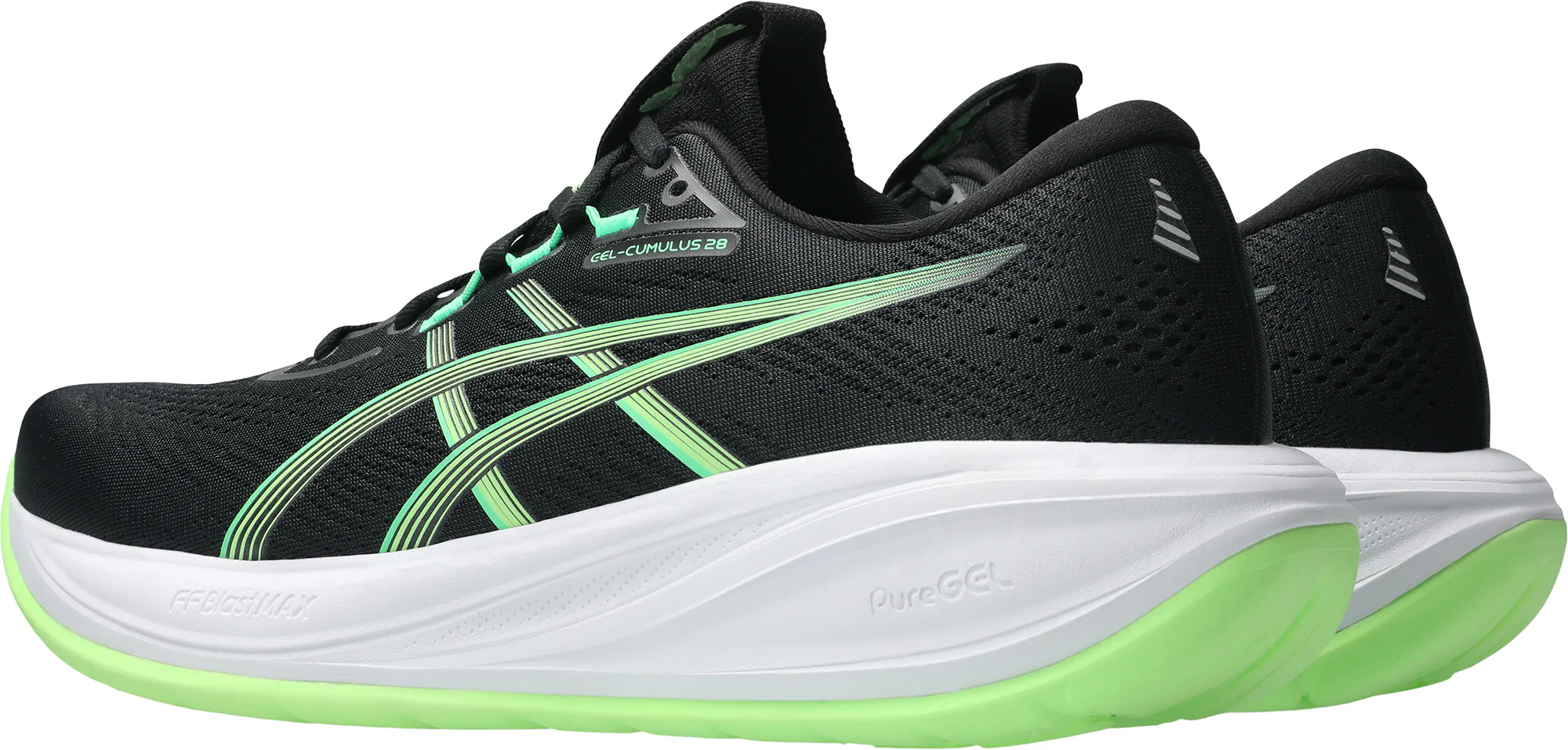 Asics Gel Cumulus 28 Mens Running Shoes - Black - Image 5