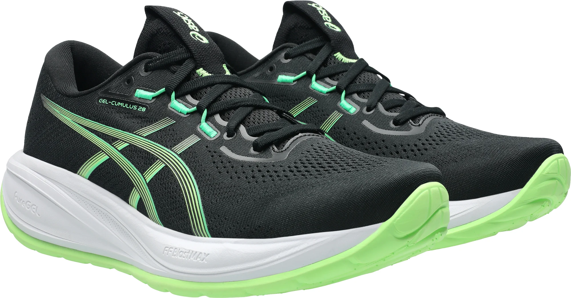 Asics Gel Cumulus 28 Mens Running Shoes - Black - Image 6