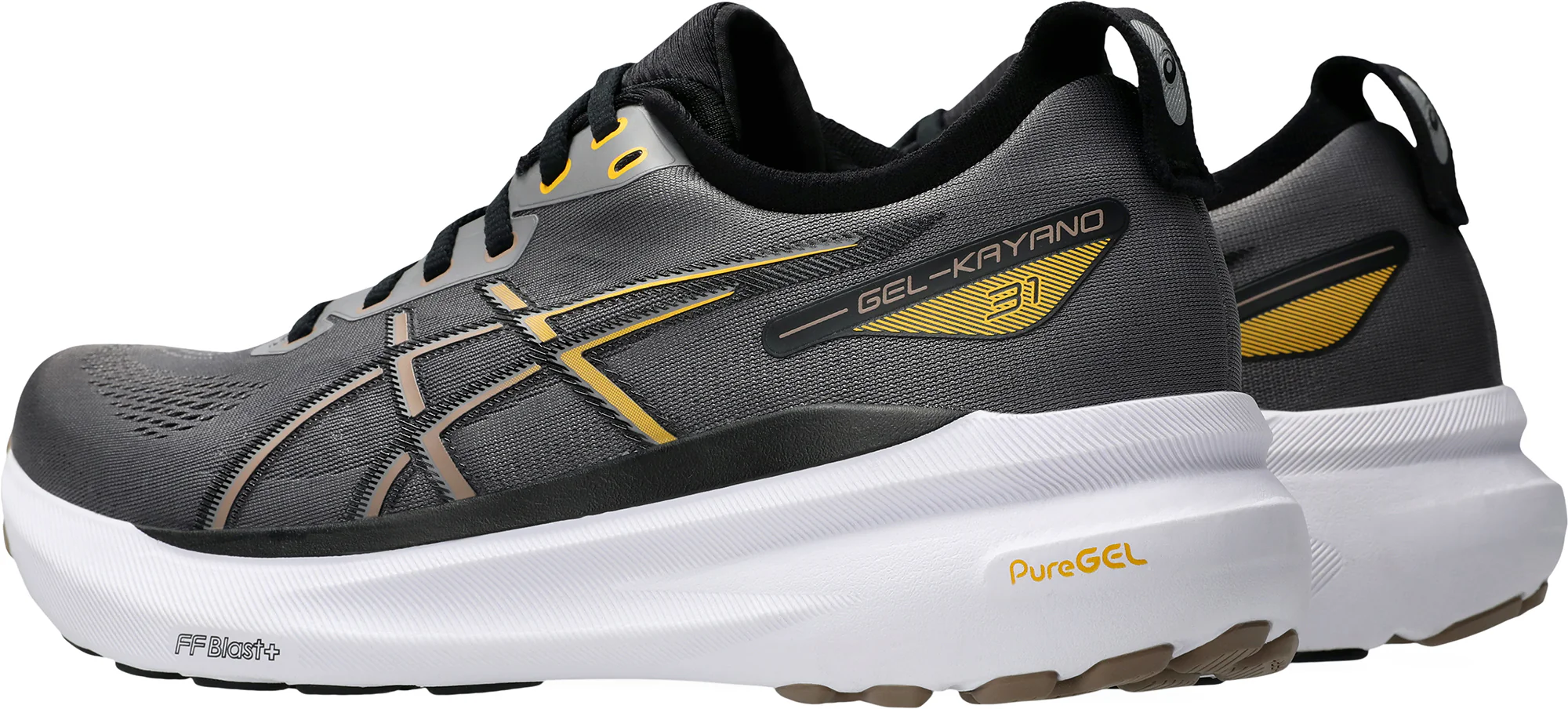 Asics Gel Kayano 31 Mens Running Shoes - Grey - Image 5