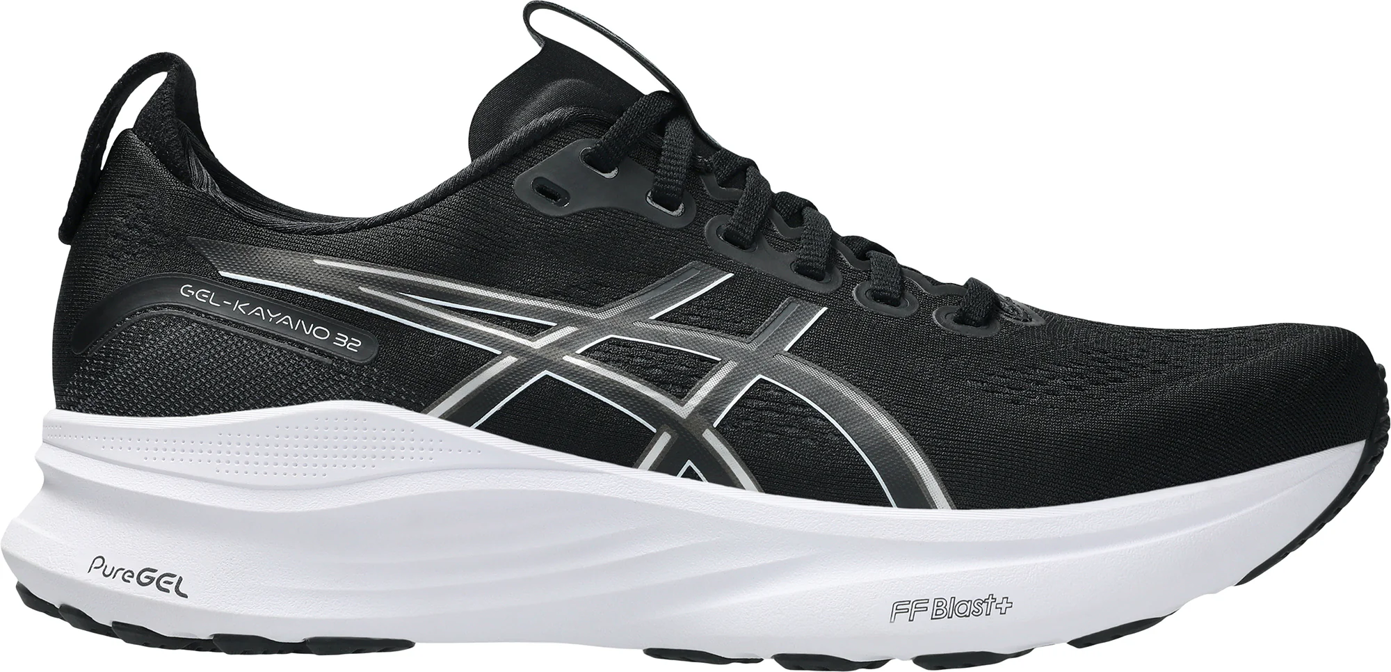 Asics Gel Kayano 32 EXTRA WIDE (4E) Mens Running Shoes - Black