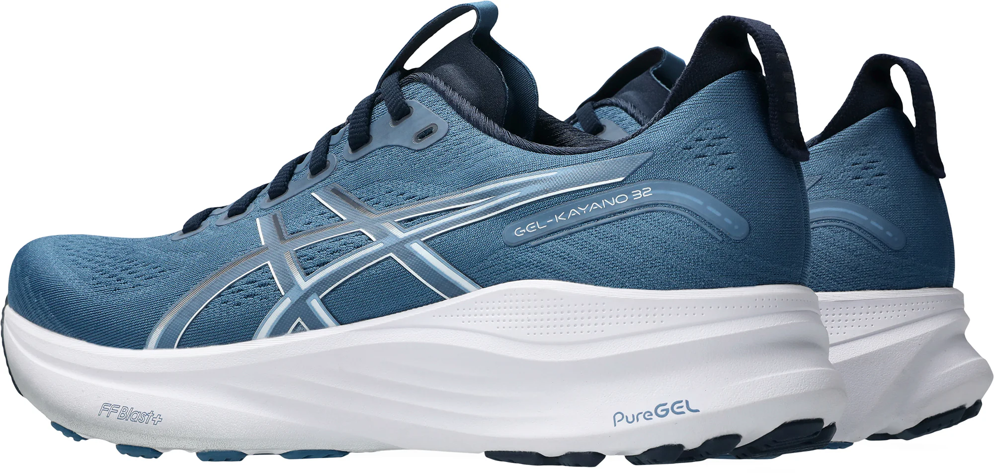 Asics Gel Kayano 32 Mens Running Shoes - Blue - Image 5