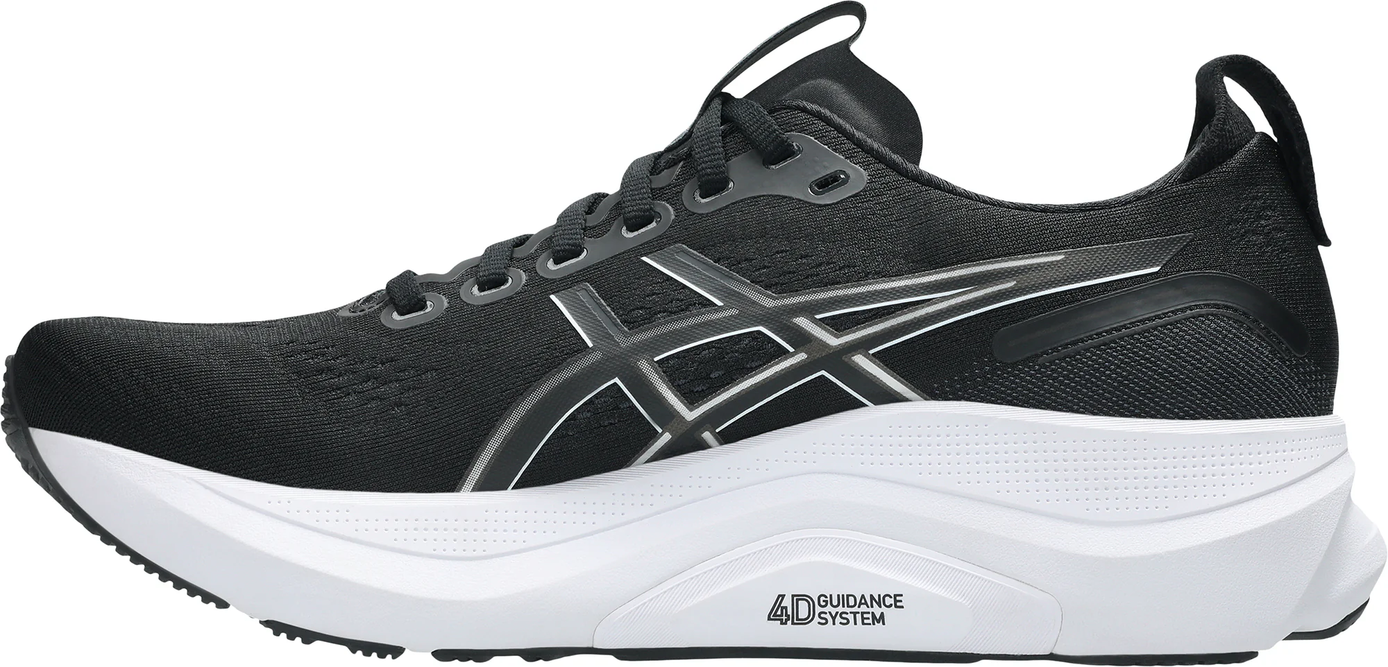 Asics Gel Kayano 32 WIDE FIT (2E) Mens Running Shoes - Black - Image 3