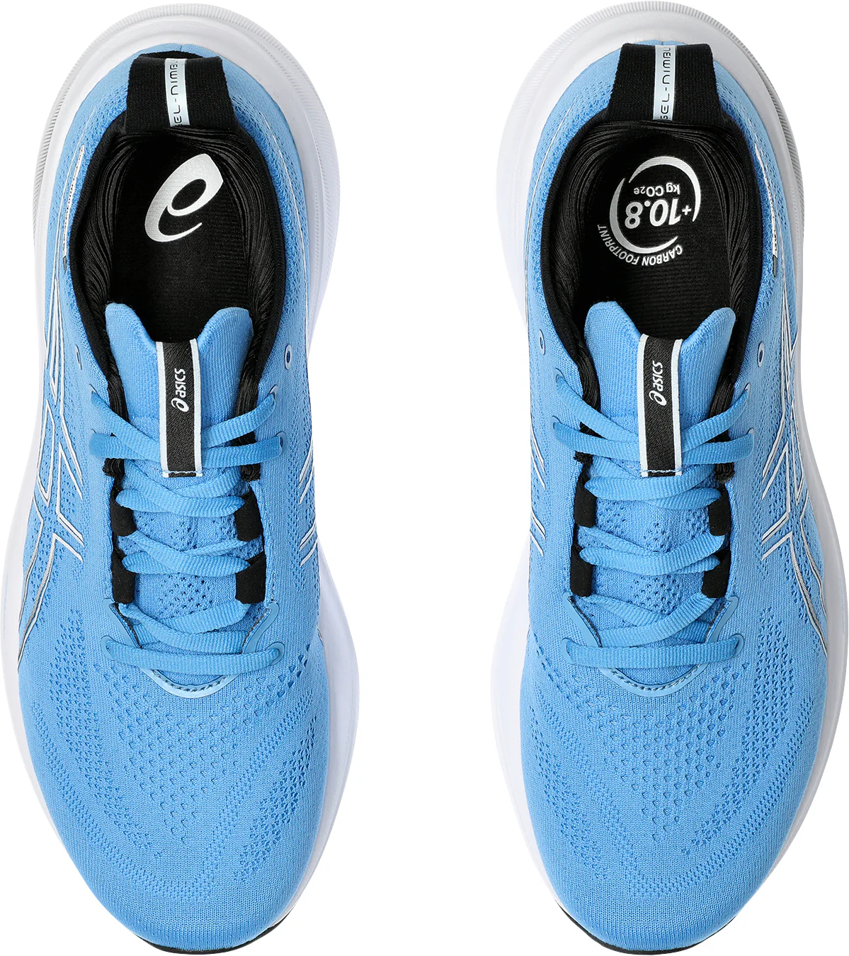 Asics Gel Nimbus 26 Mens Running Shoes - Blue - Image 4