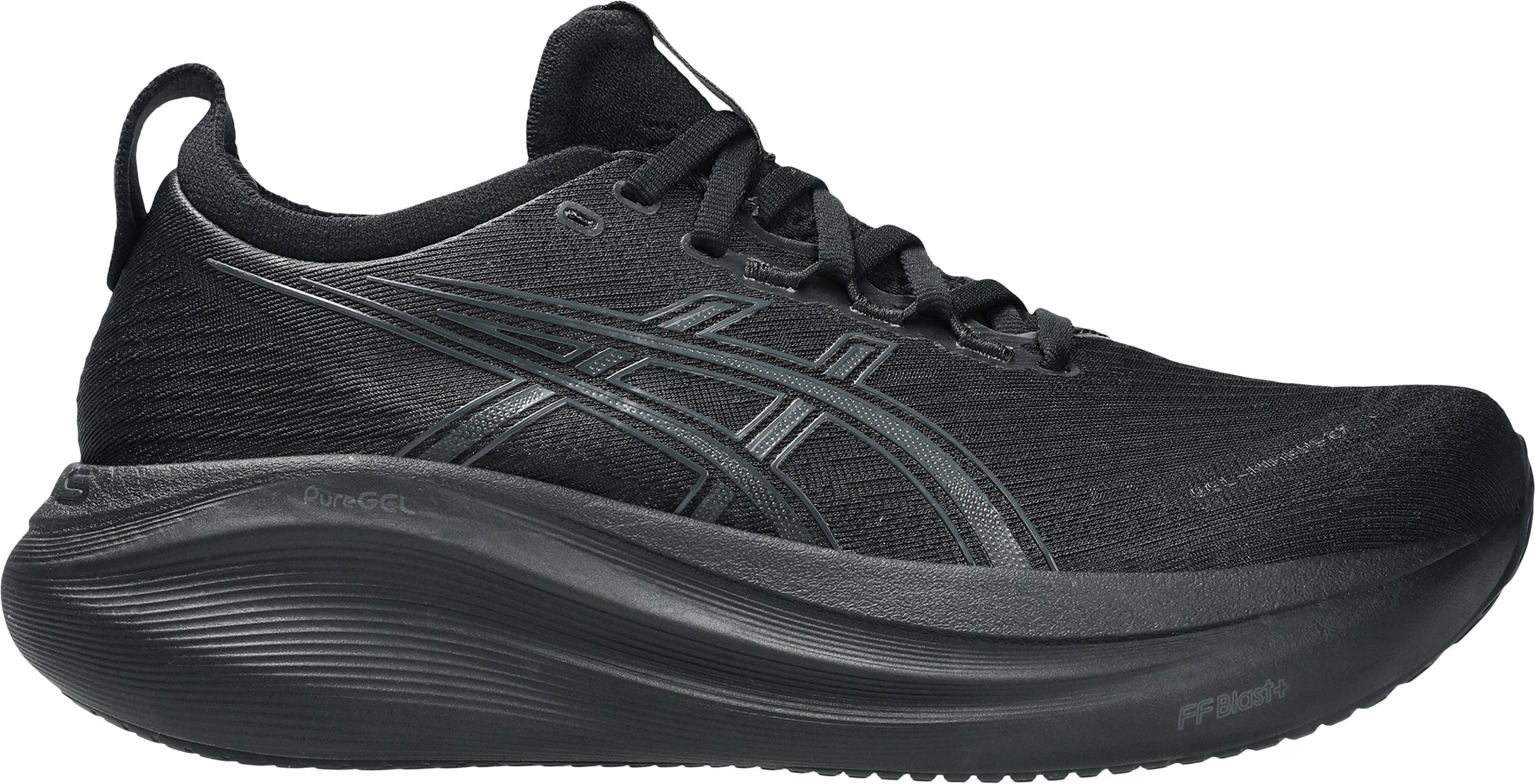 Asics Gel Nimbus 27 Womens Running Shoes - Black