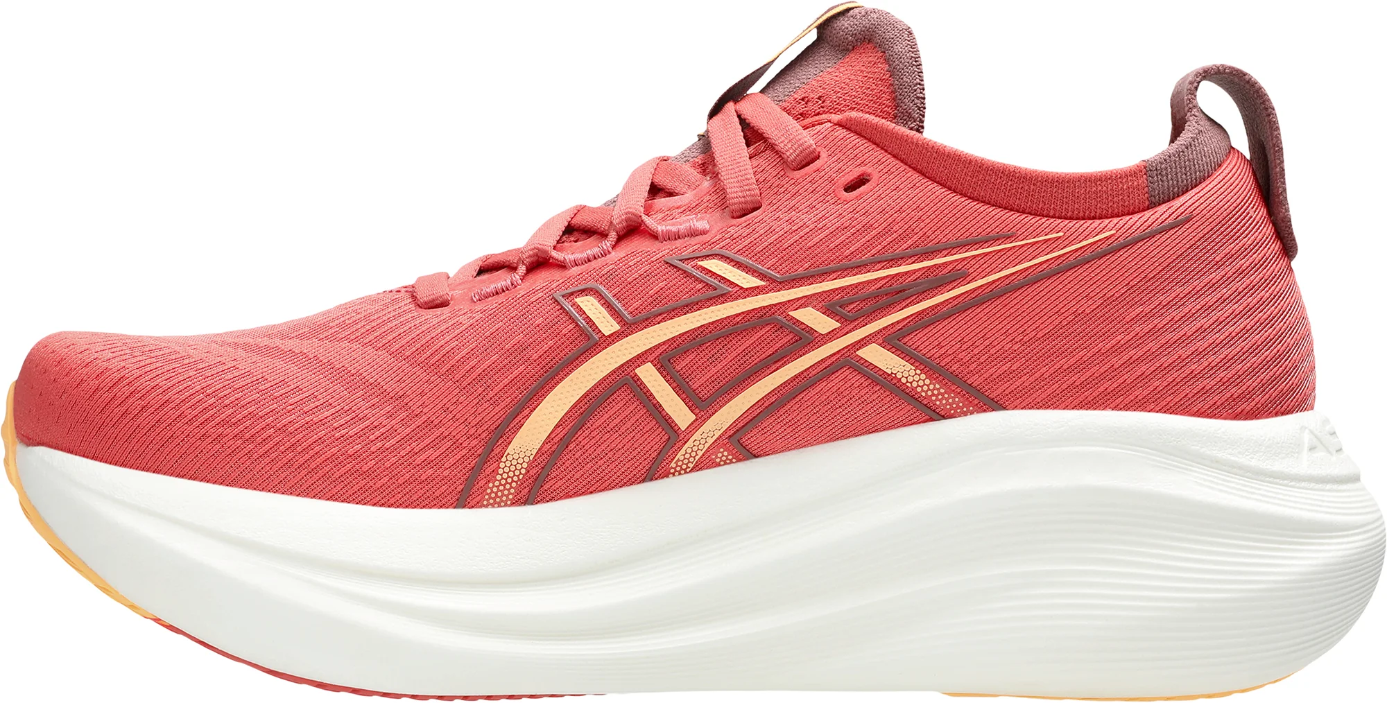 Asics Gel Nimbus 27 Womens Running Shoes - Pink - Image 3