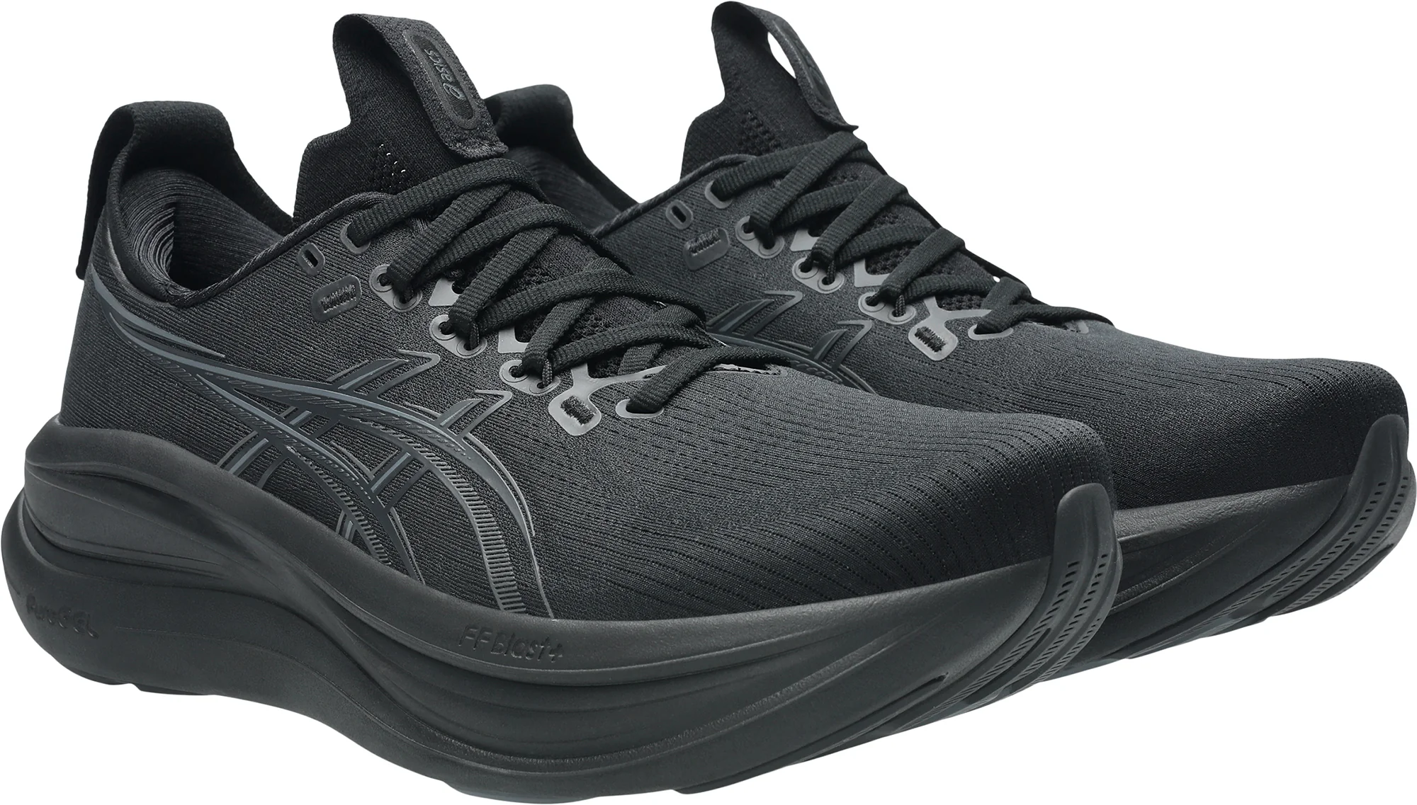 Asics Gel Nimbus 28 Mens Running Shoes - Black - Image 6