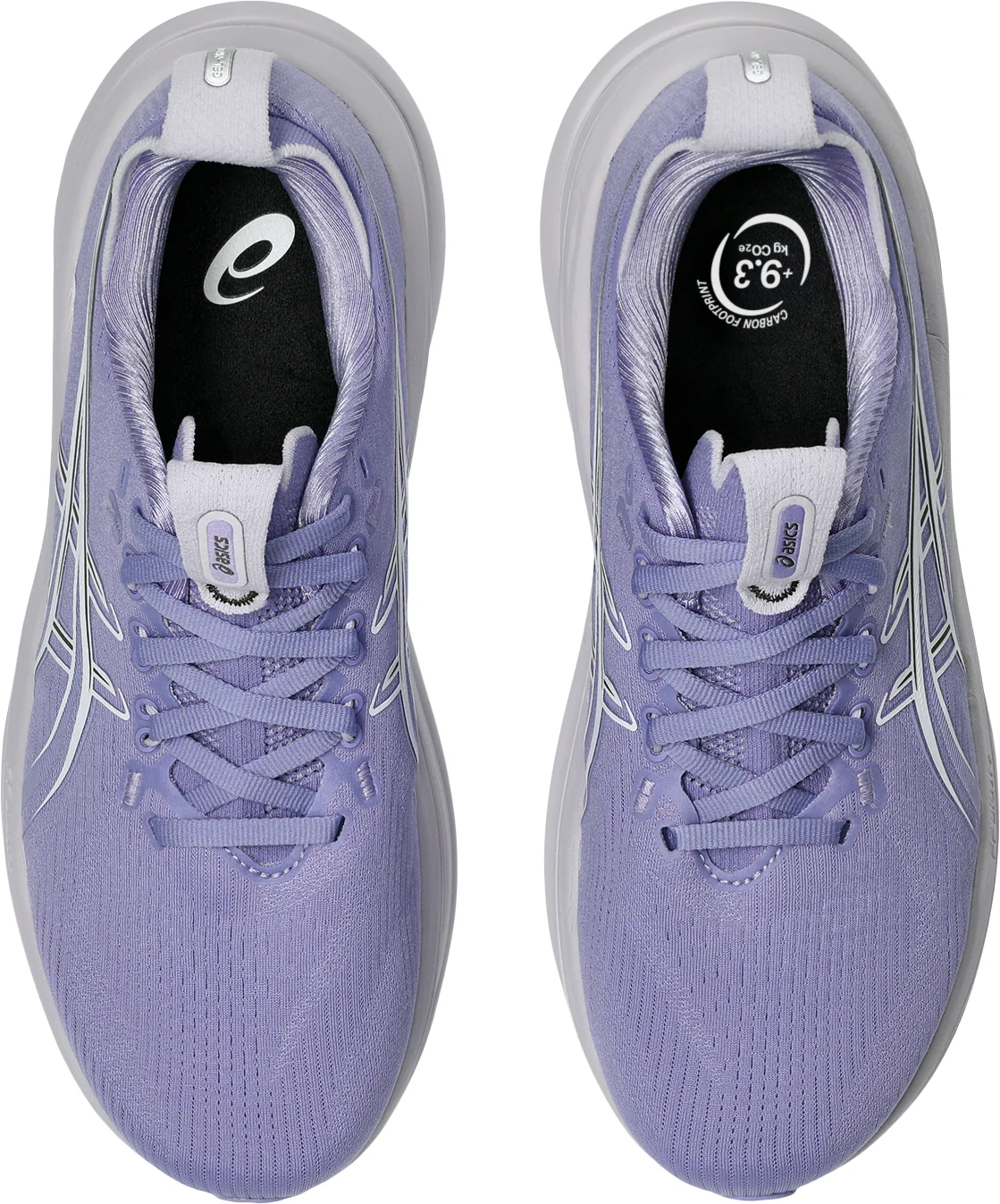Asics Gel Nimbus 28 Womens Running Shoes - Blue - Image 4