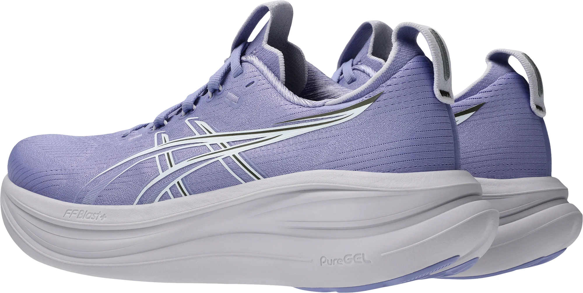 Asics Gel Nimbus 28 Womens Running Shoes - Blue - Image 5
