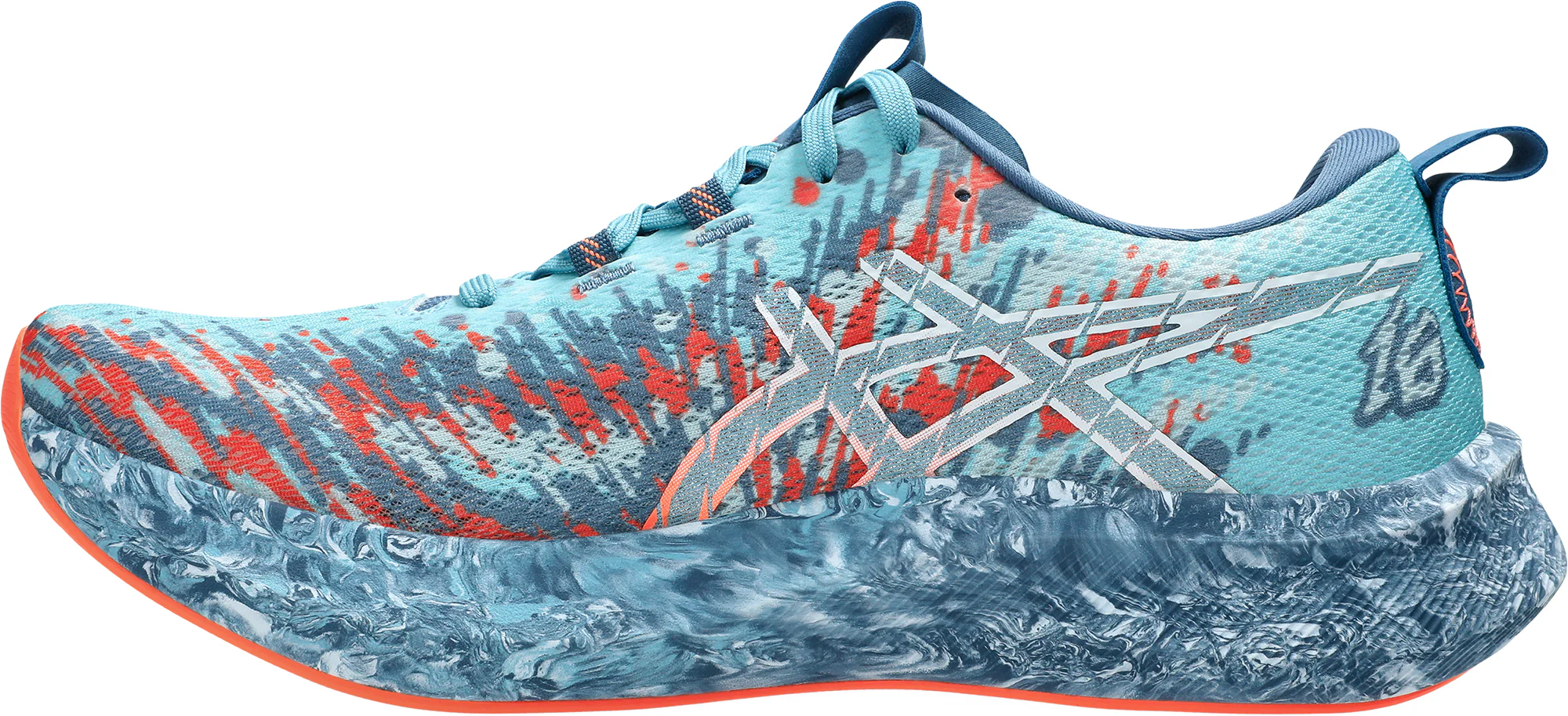 Asics Gel Noosa Tri 16 Mens Running Shoes - Blue - Image 3