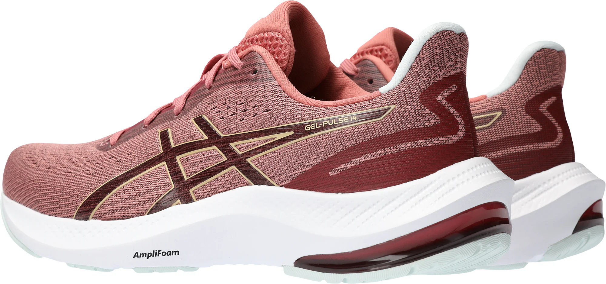 Asics Gel Pulse 14 Womens Running Shoes - Pink - Image 5