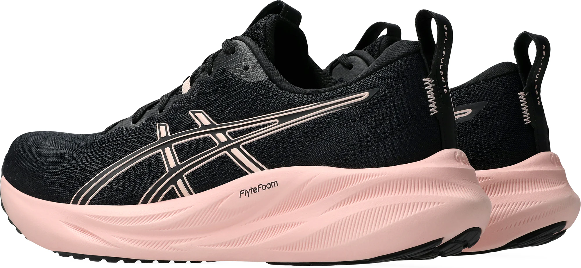 Asics Gel Pulse 16 Womens Running Shoes - Black - Image 5