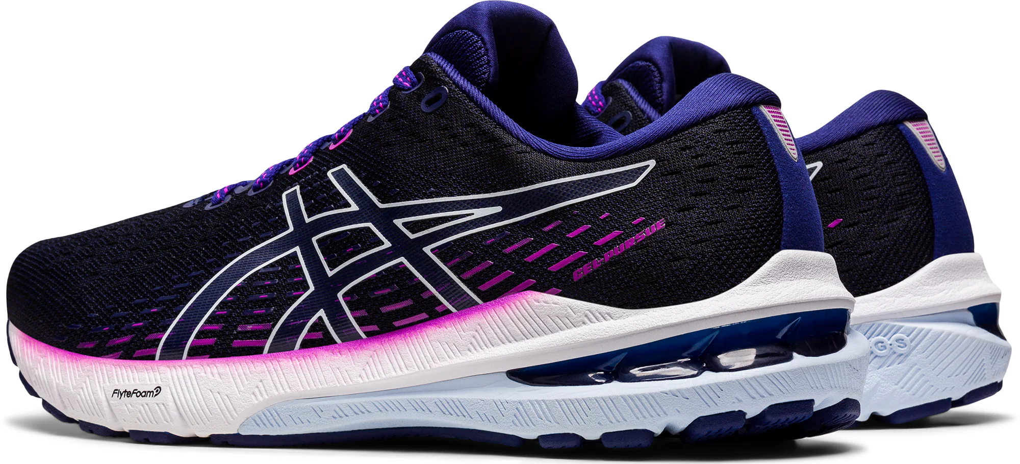 Asics Gel Pursue 8 Womens Running Shoes - Blue - Image 5