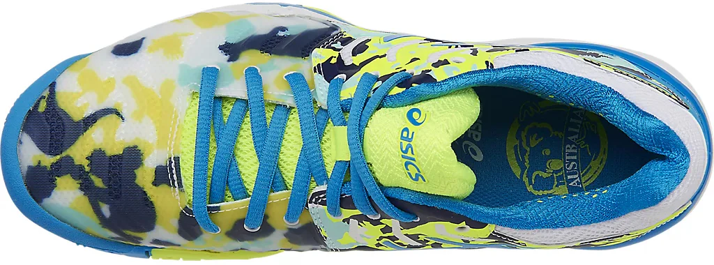 Asics Gel Resolution 7 L.E Womens Tennis Shoes - Blue - Image 4