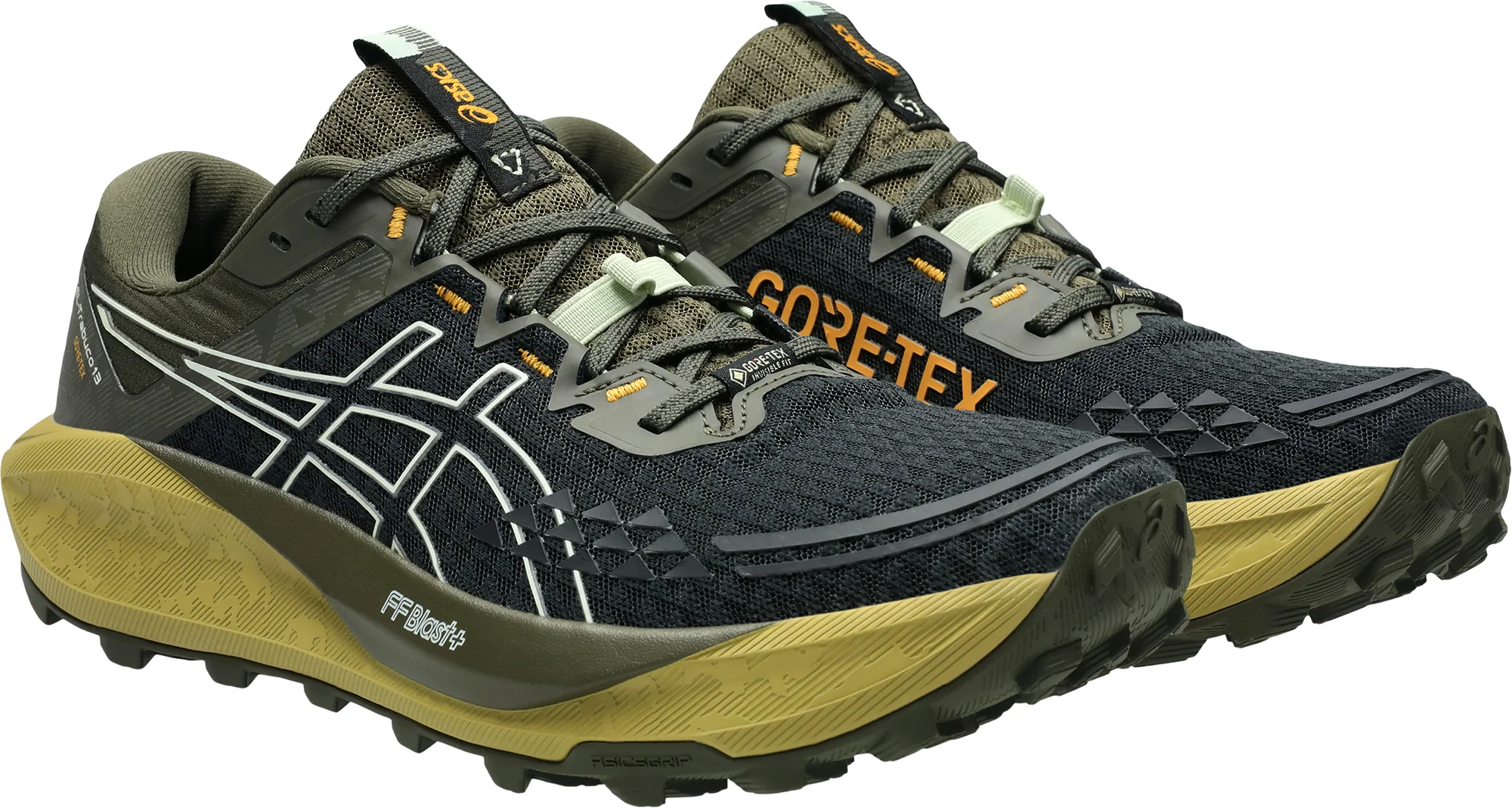 Asics Gel Trabuco 13 GORE-TEX Mens Trail Running Shoes - Black - Image 6